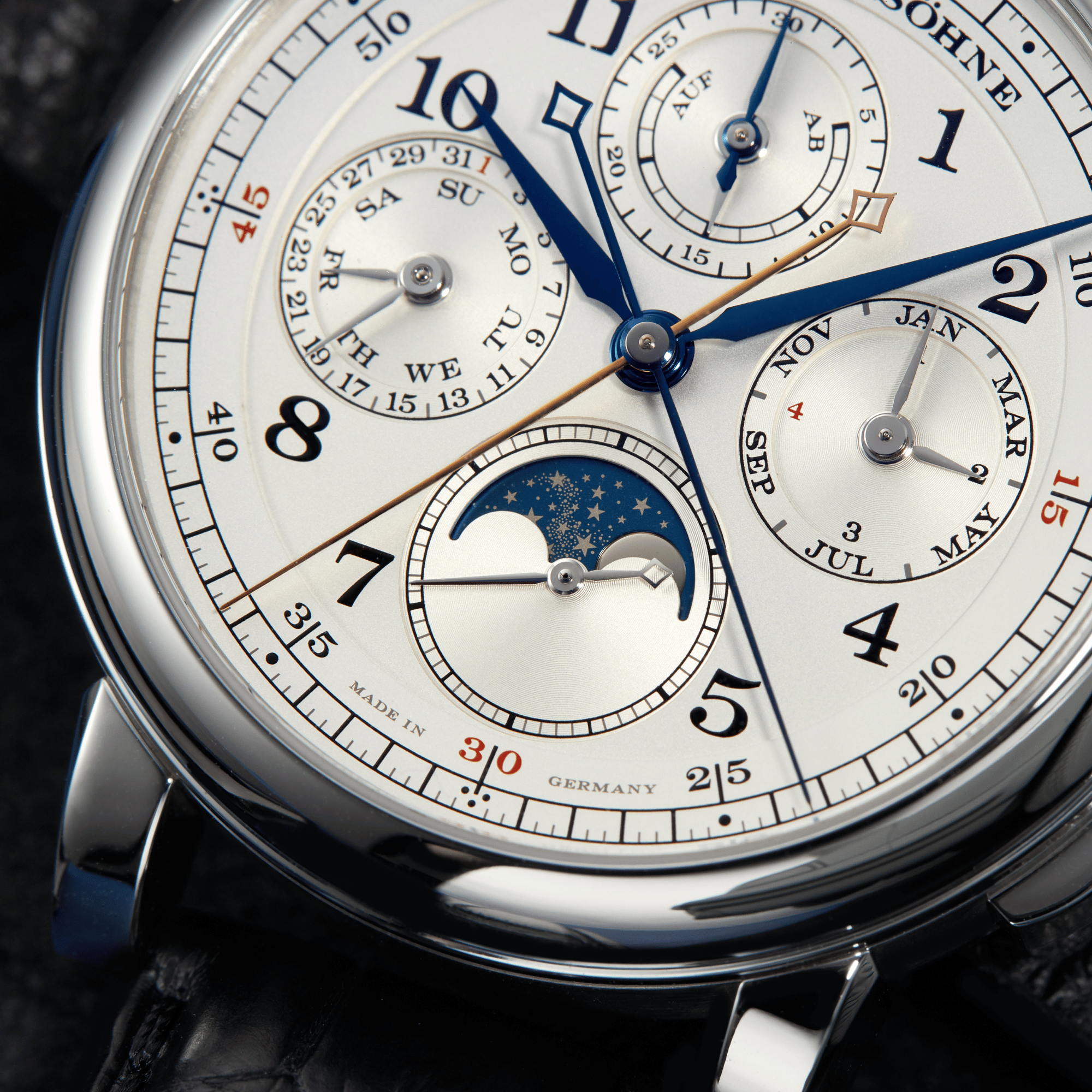 1815 Rattrapante Perpetual Calendar Platinum Silver Dial 42mm Product Image