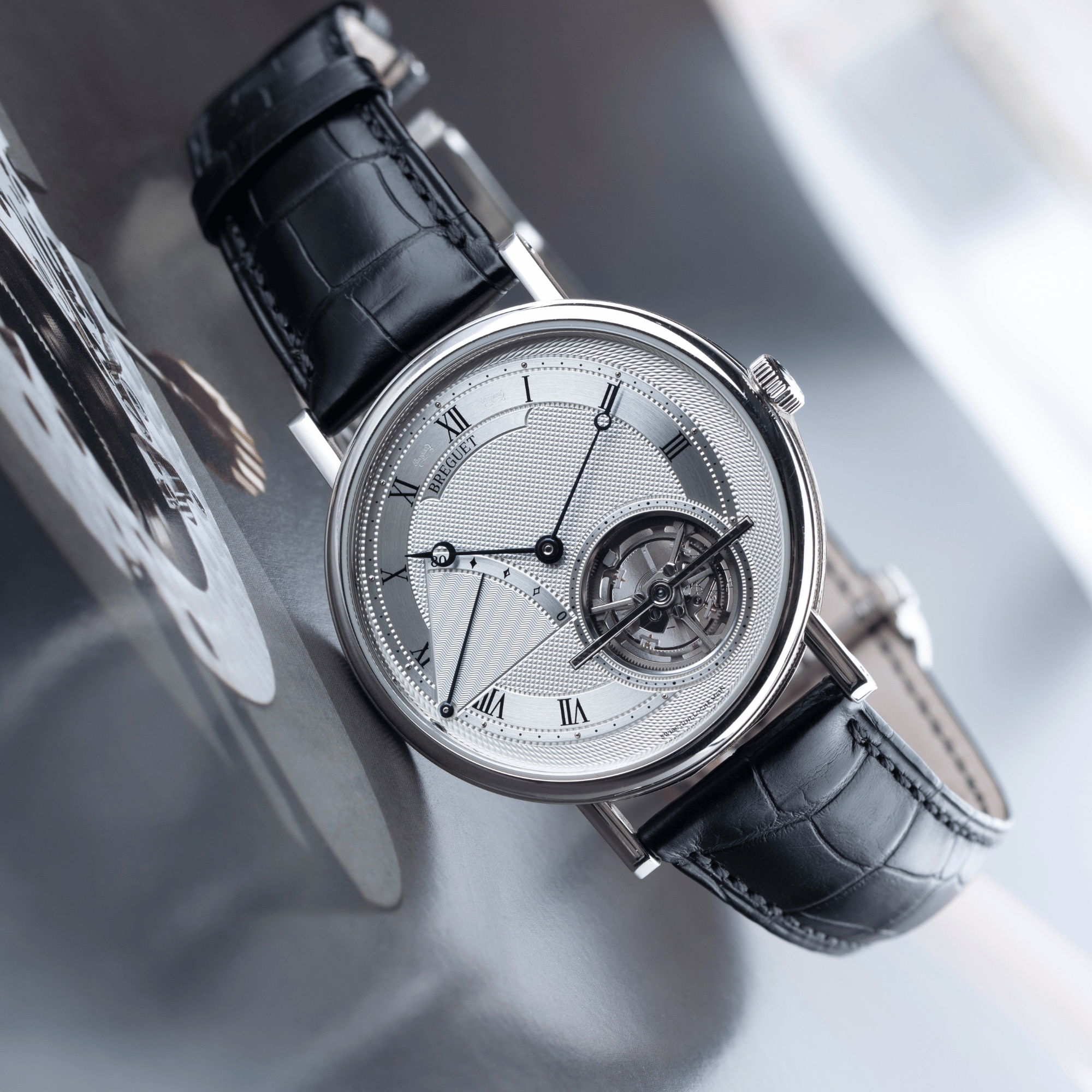 Classique Complications Tourbillon Extra-Plat Platinum Silver Dial 41mm Product Image