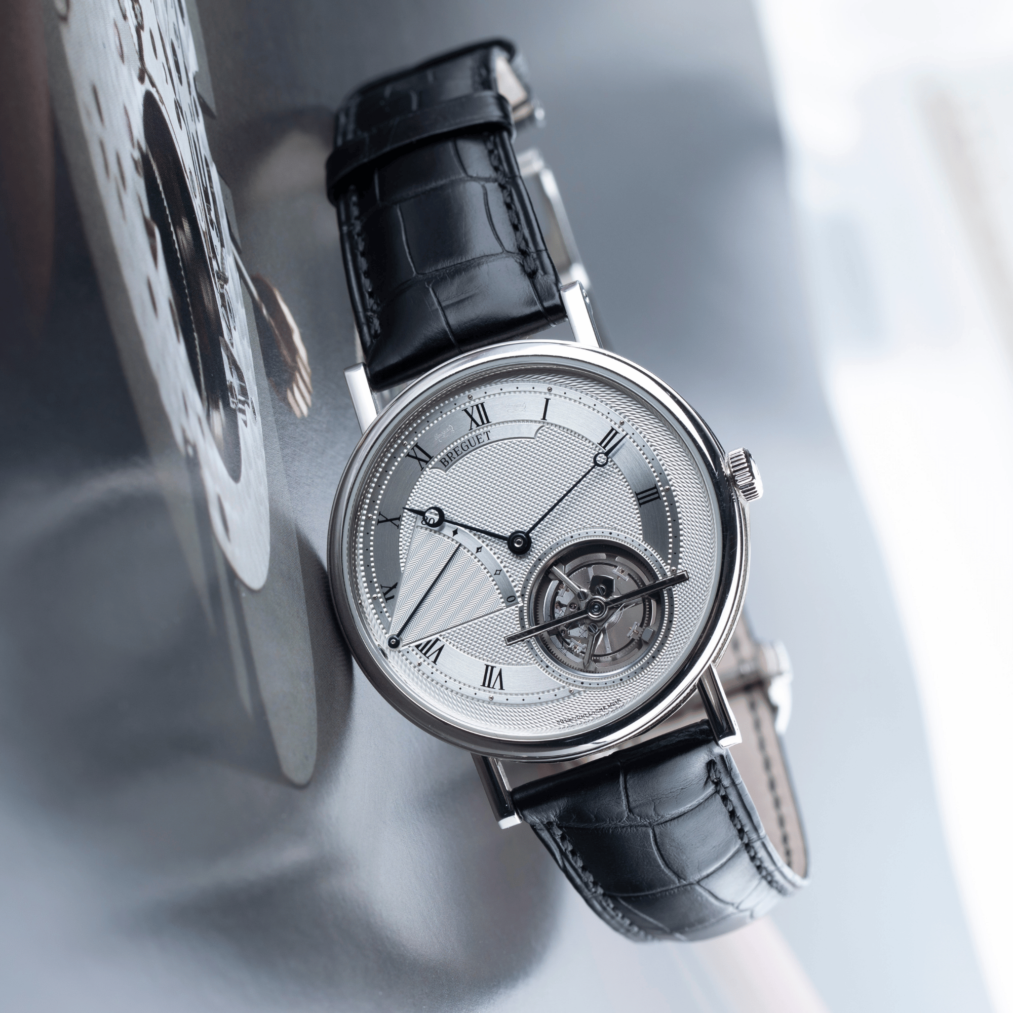 Classique Complications Tourbillon Extra-Plat Platinum Silver Dial 41mm Product Image