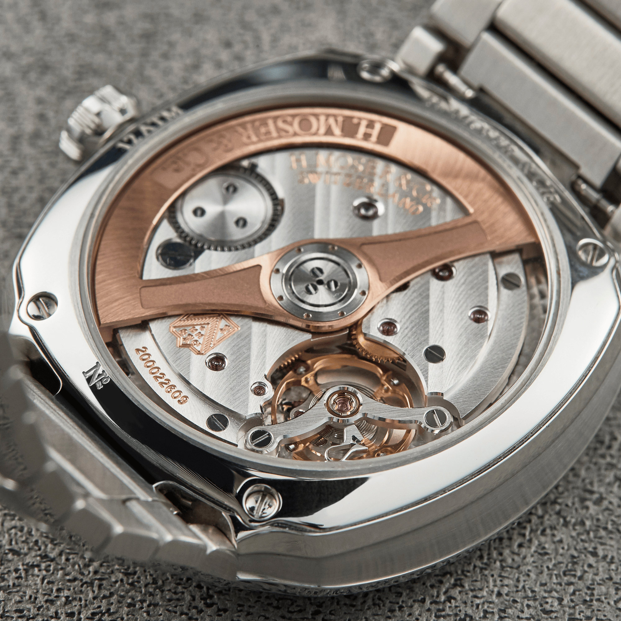 Streamliner Centre Seconds Stainless Steel Green Matrix Product Image