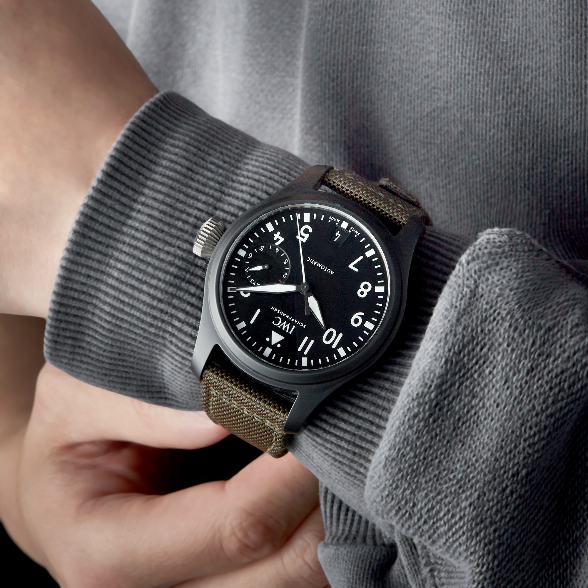 Pilots Big Pilot Top Gun Black Ceramic Black Dial 46mm Product Image 1