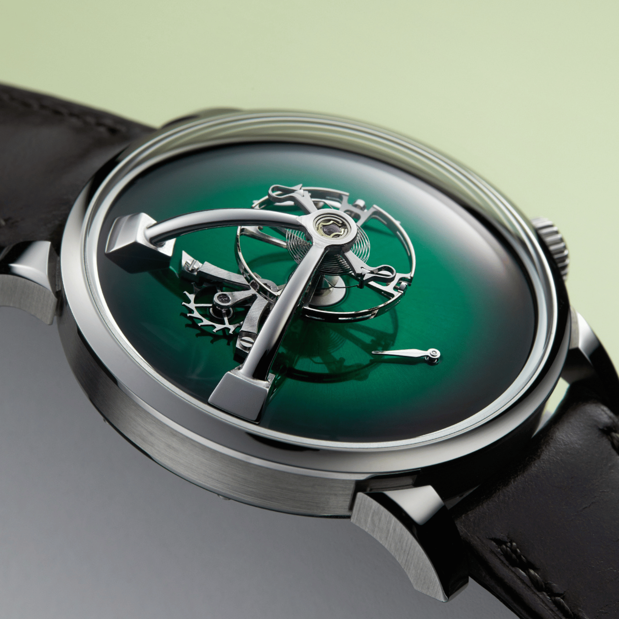 Legacy Machine MB&F x Moser LM101 Cosmic Green 40mm Product Image