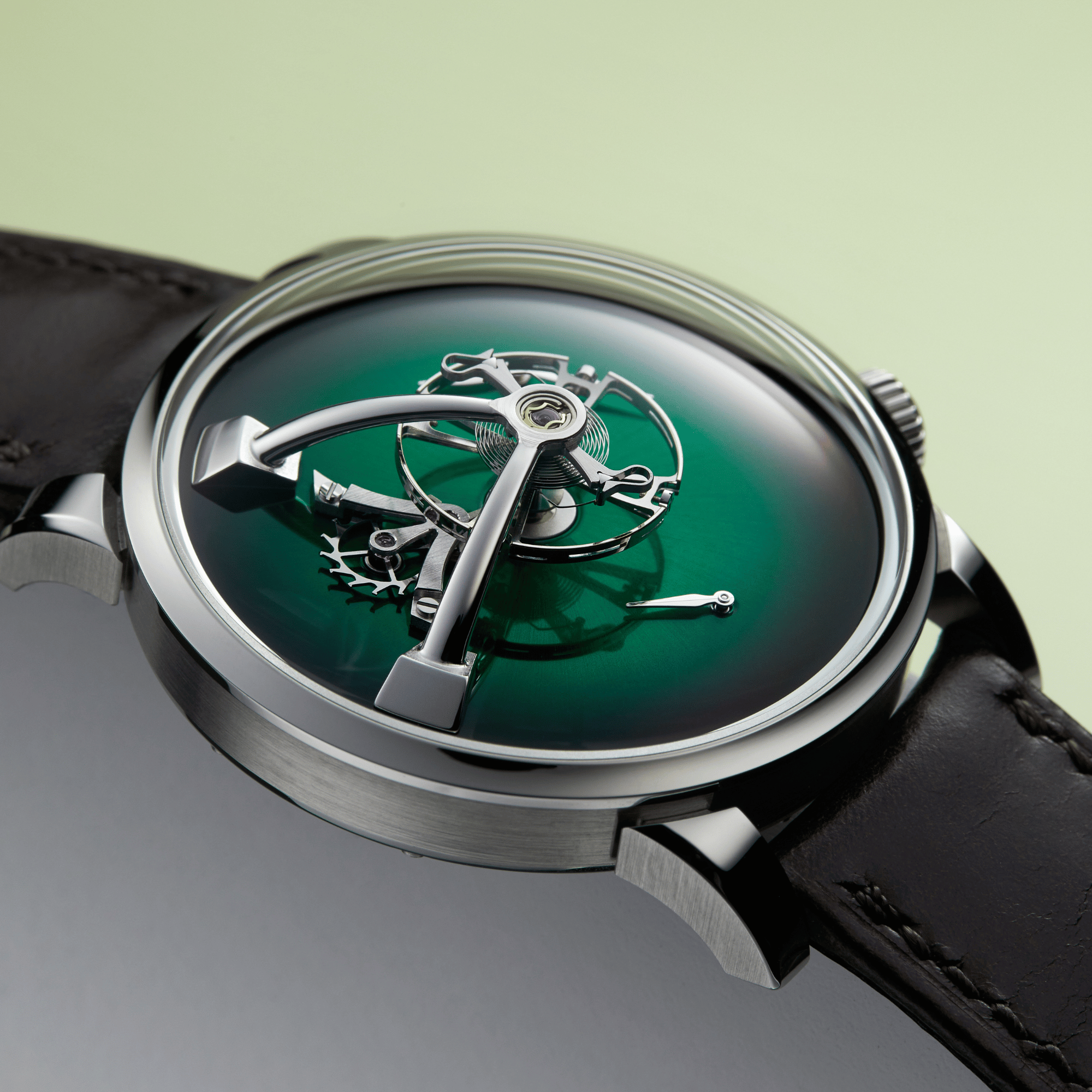Legacy Machine MB&F x Moser LM101 Cosmic Green 40mm Product Image