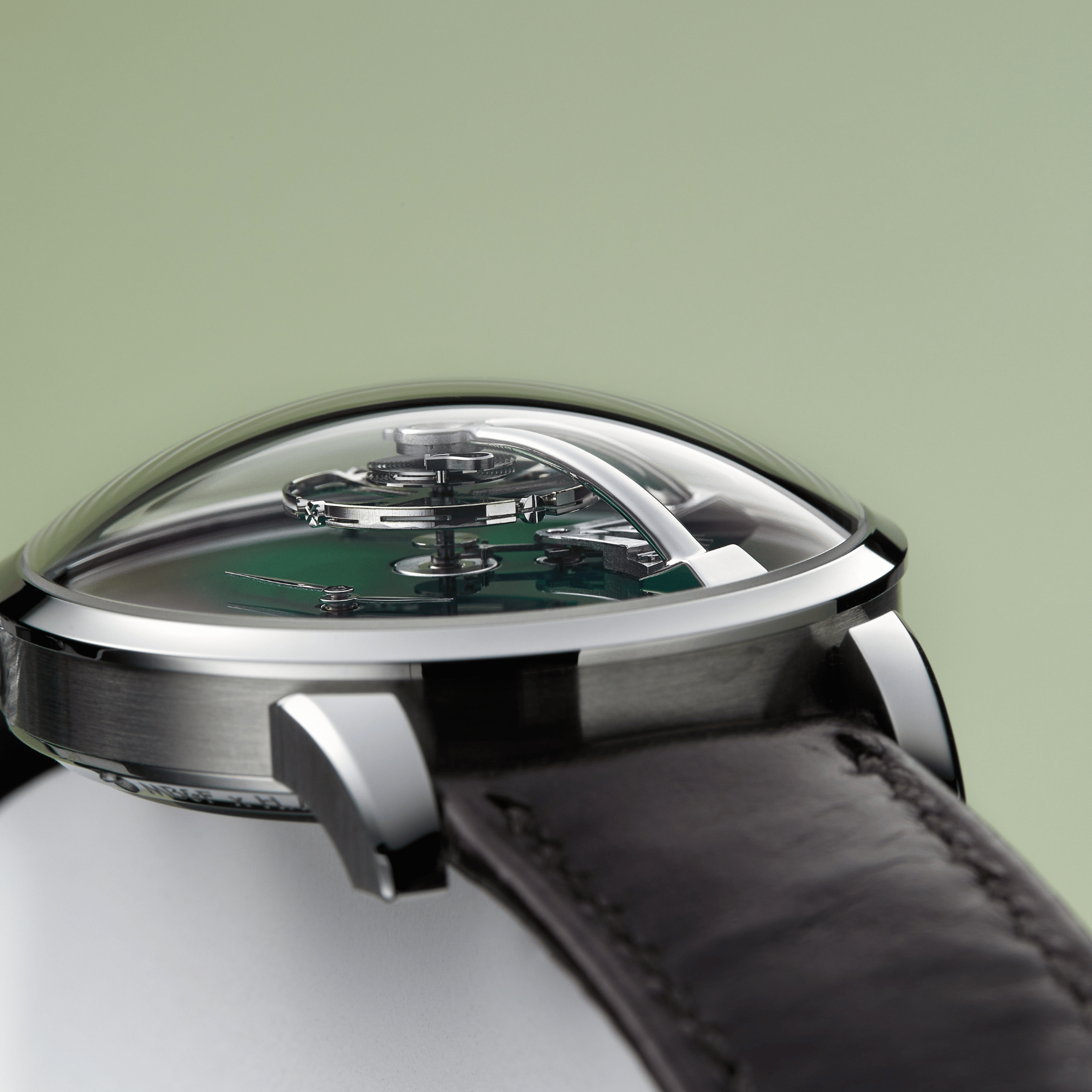 Legacy Machine MB&F x Moser LM101 Cosmic Green 40mm Product Image