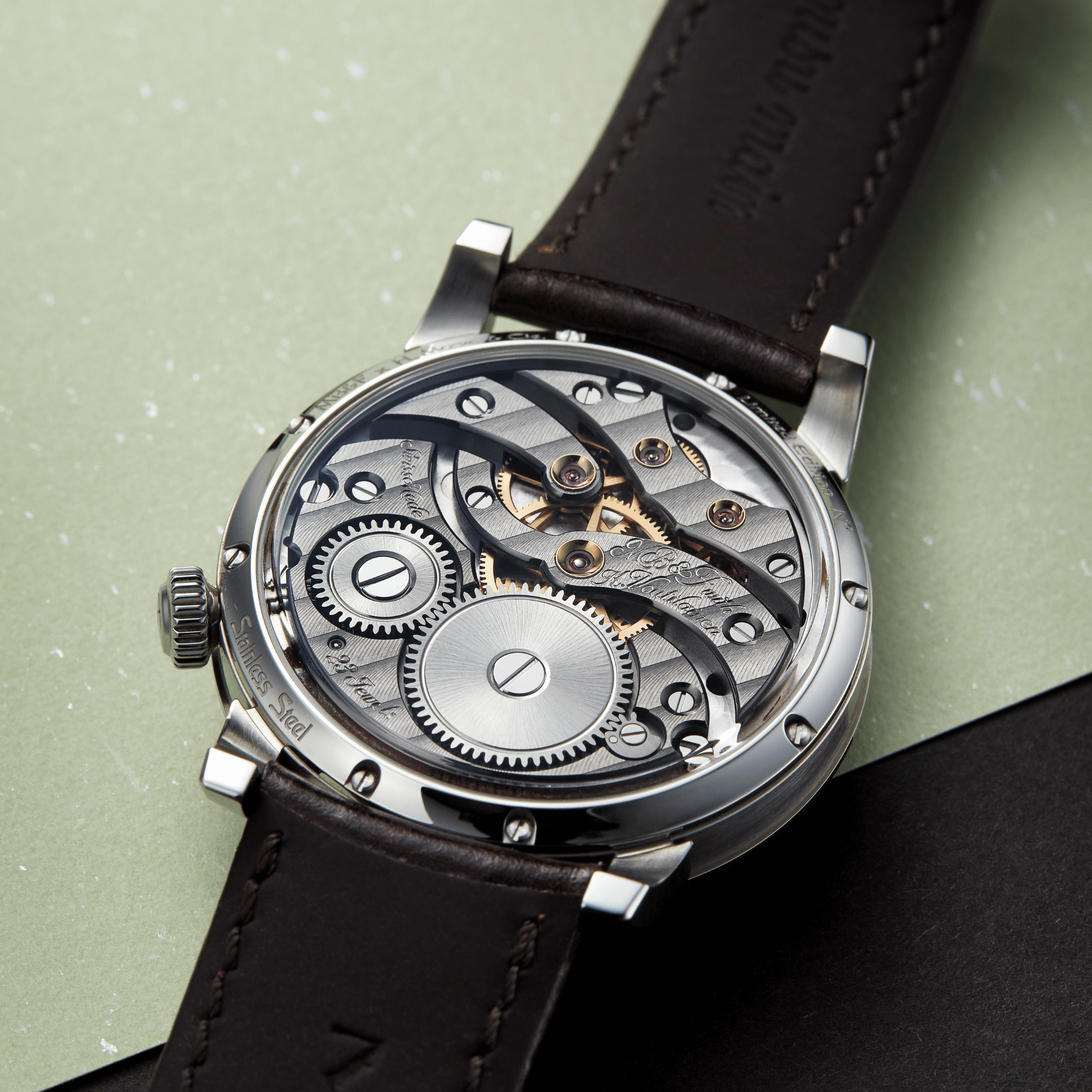 Legacy Machine MB&F x Moser LM101 Cosmic Green 40mm Product Image