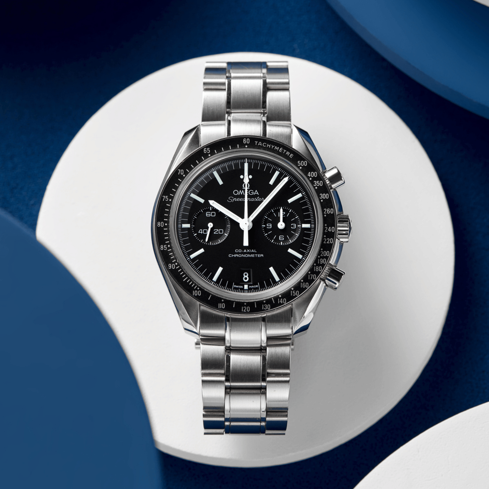 Speedmaster Steel Black Dial 44mm Product Image
