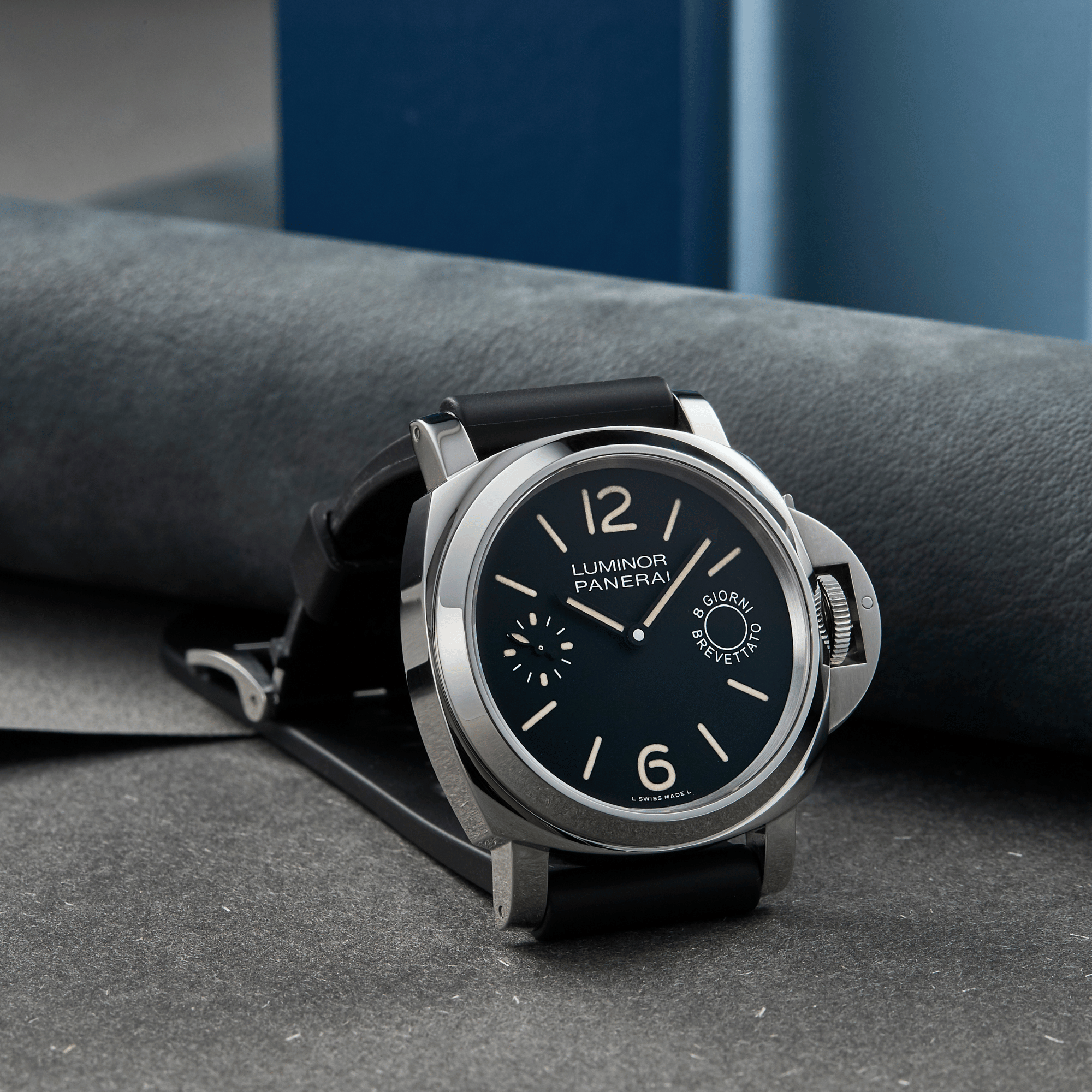 Luminor Marina 8 Days Steel Black Dial 44mm Product Image