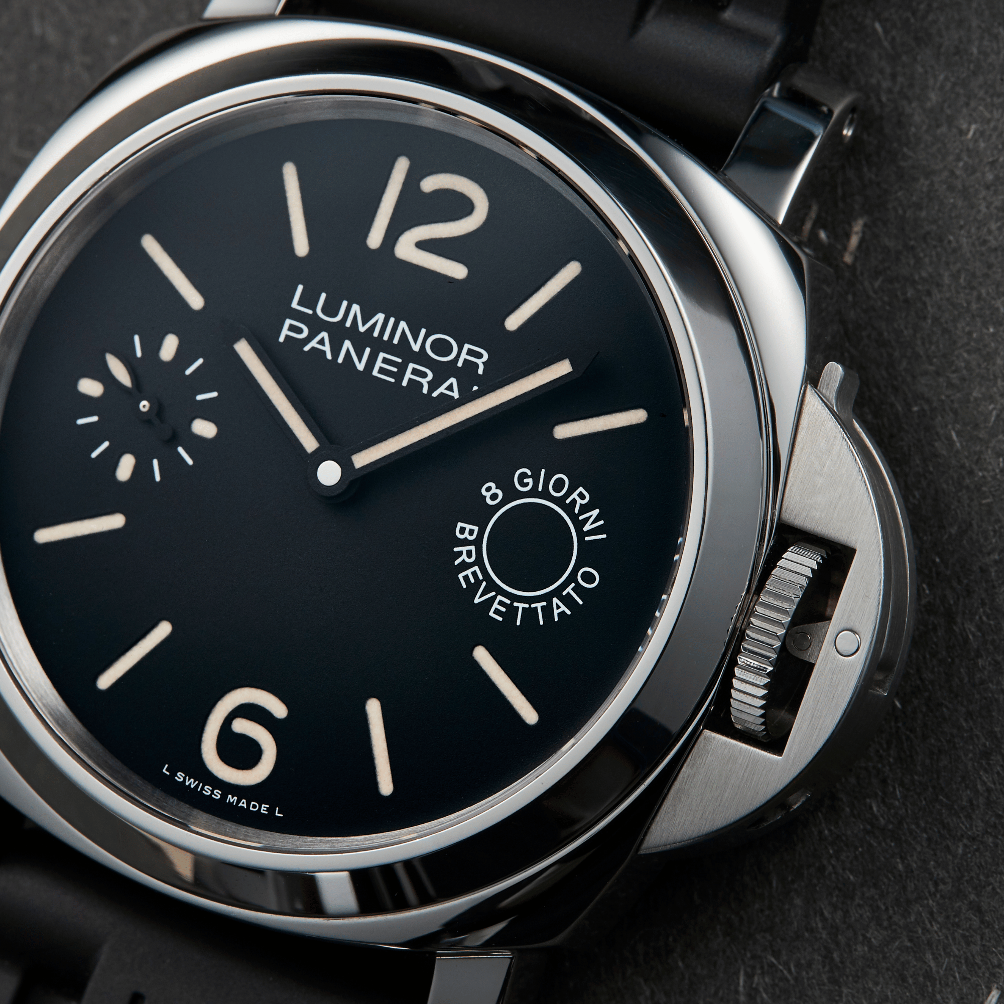 Luminor Marina 8 Days Steel Black Dial 44mm Product Image