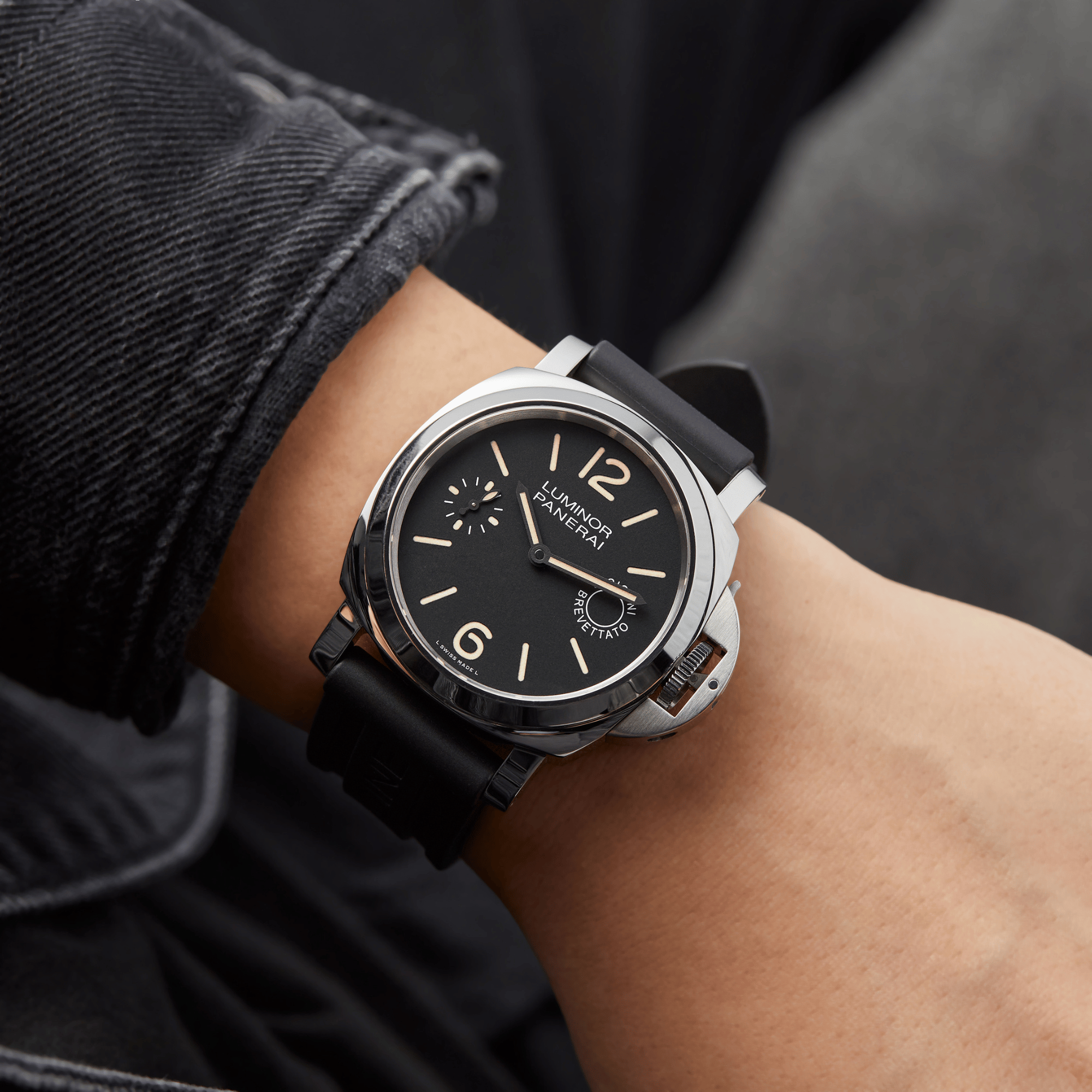Luminor Marina 8 Days Steel Black Dial 44mm Product Image