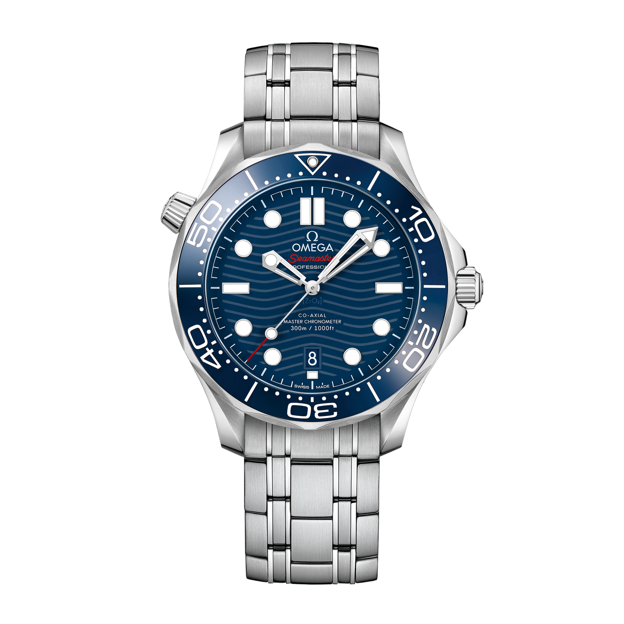 Seamaster Diver 300m Steel Blue Dial 42mm Product Image 1