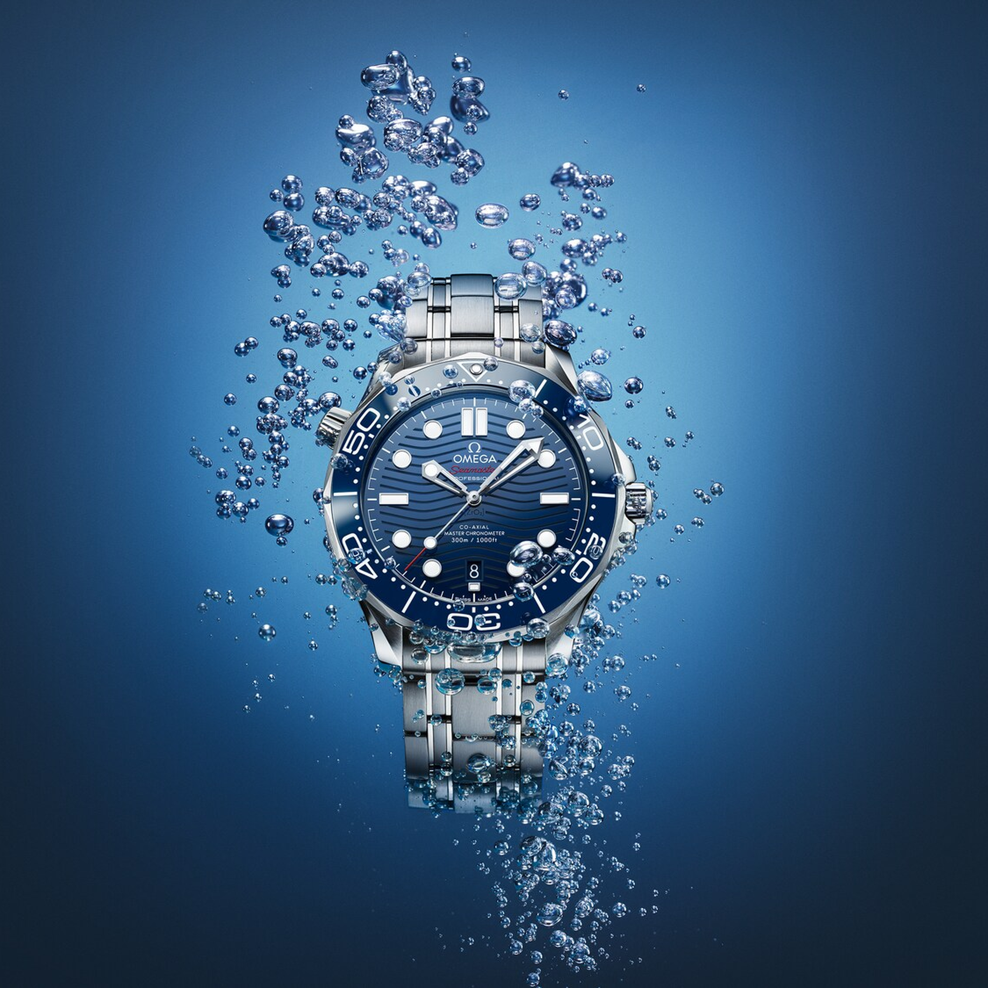 Seamaster Diver 300m Steel Blue Dial 42mm Product Image 4
