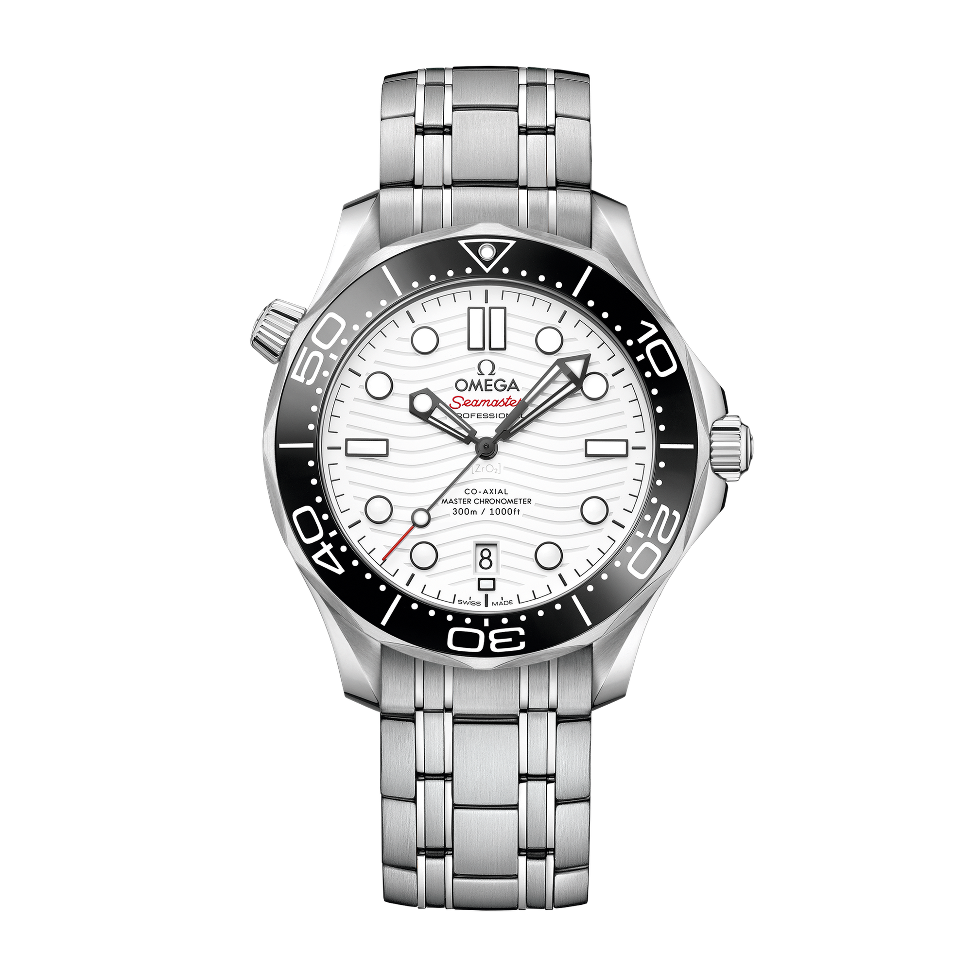 Seamaster Diver 300m Steel White Dial 42mm Product Image 1