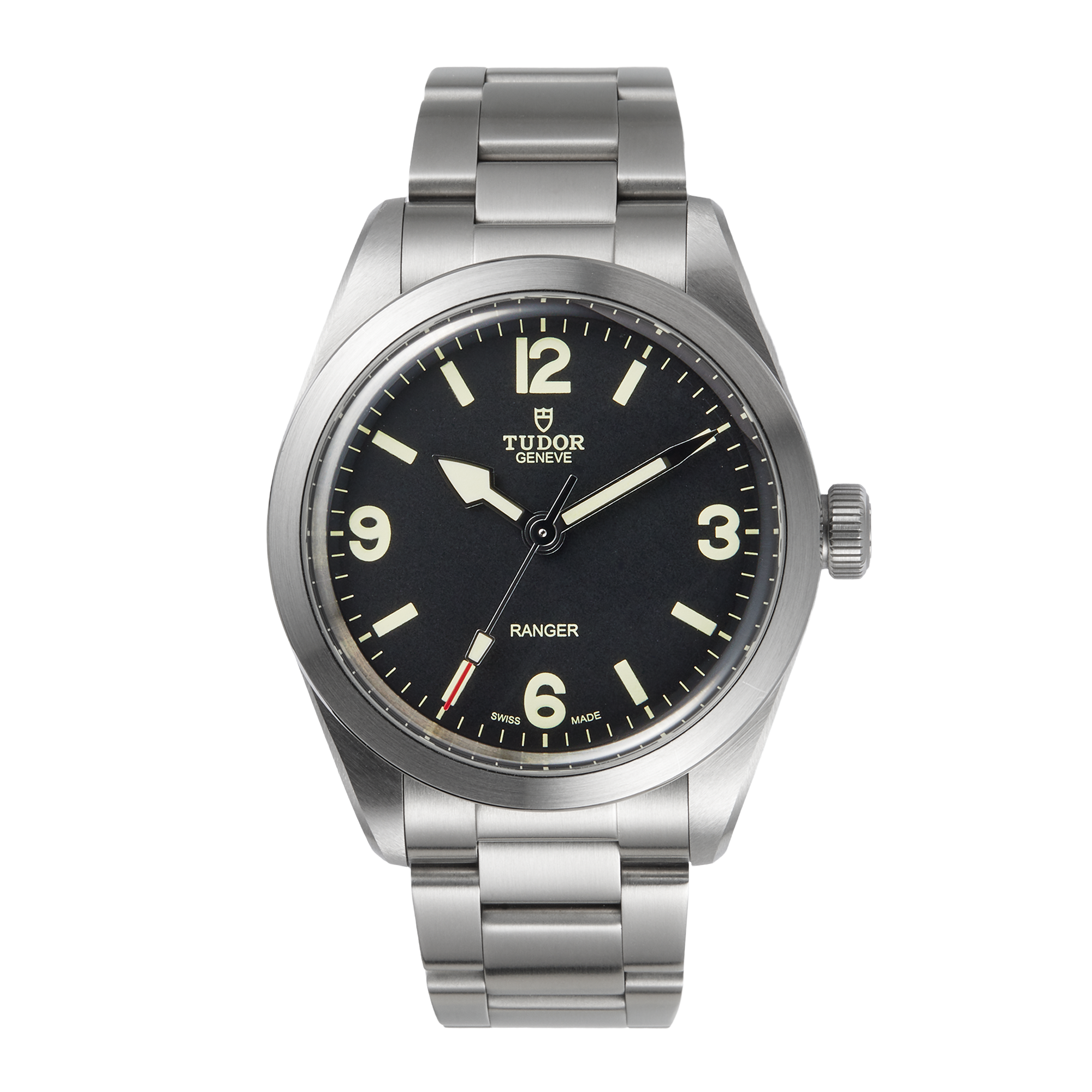 Ranger Steel Black Dial 39mm Product Image