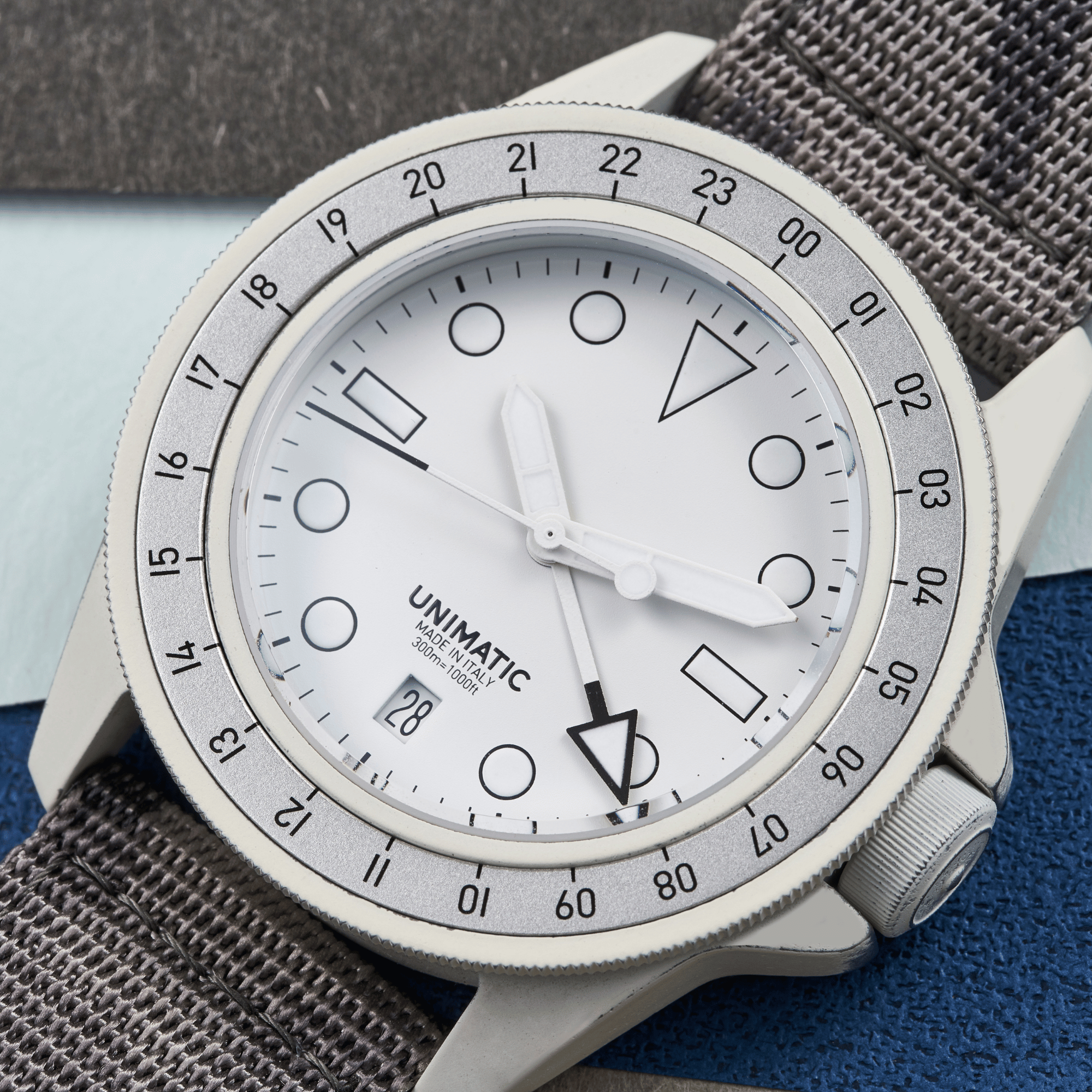 Modello Uno Unimatic x Revolution & The Rake GMT "Arctic Fox" 41mm Product Image