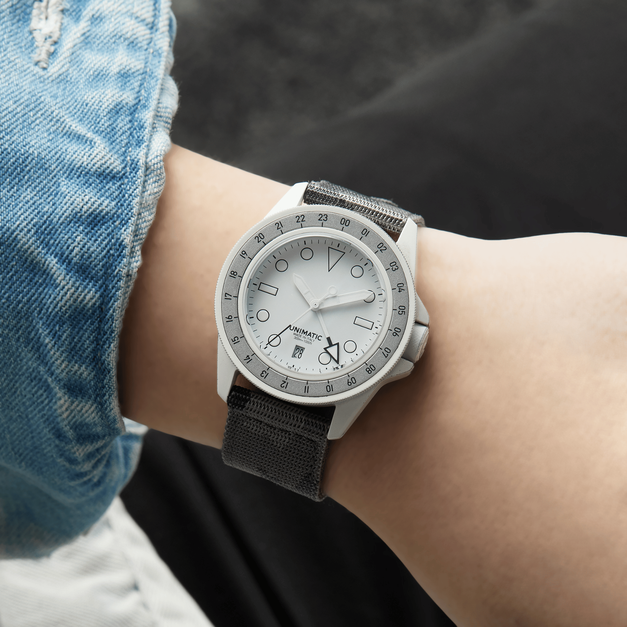 Modello Uno Unimatic x Revolution & The Rake GMT "Arctic Fox" 41mm Product Image