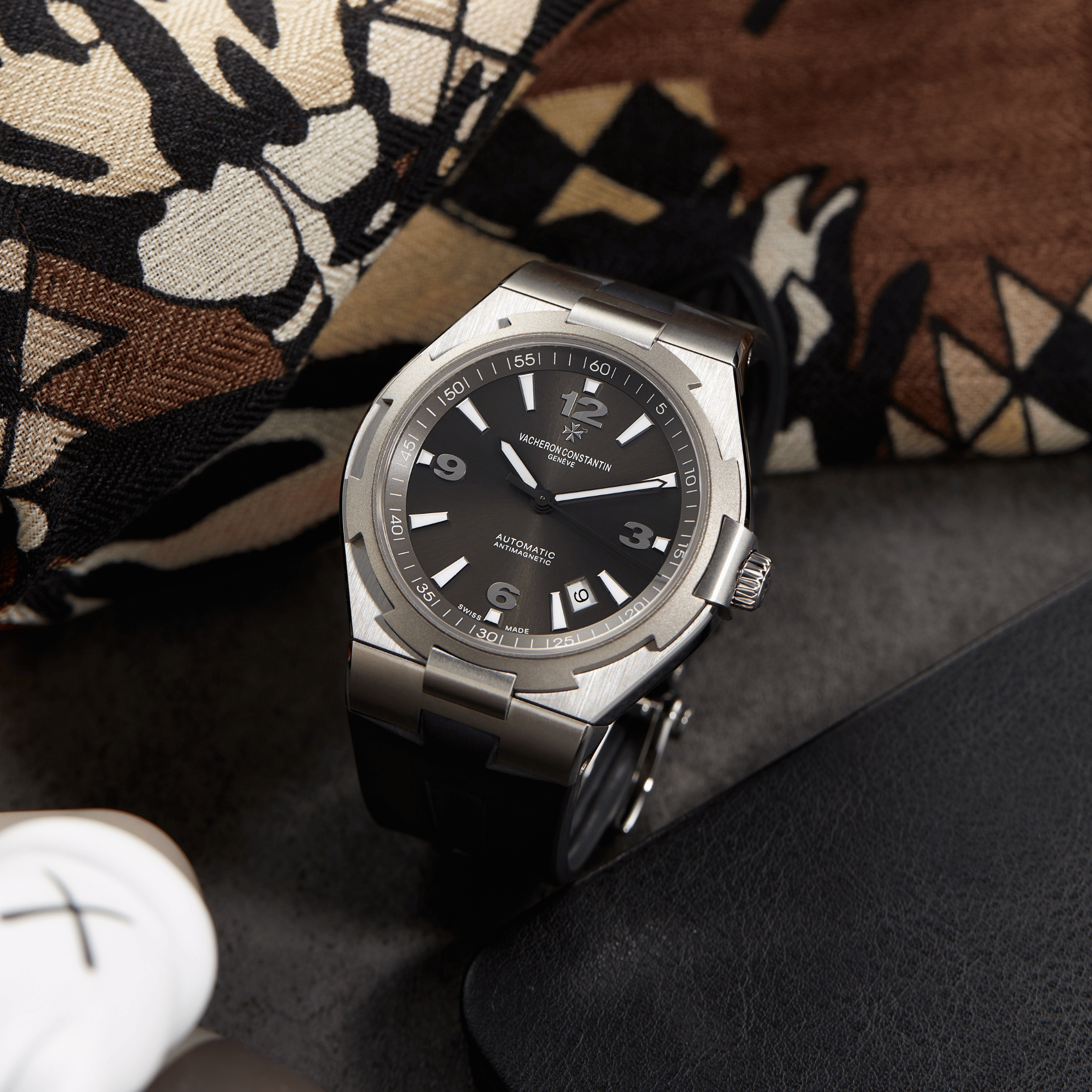 Overseas Deep Stream Steel Grey Dial 42mm Product Image