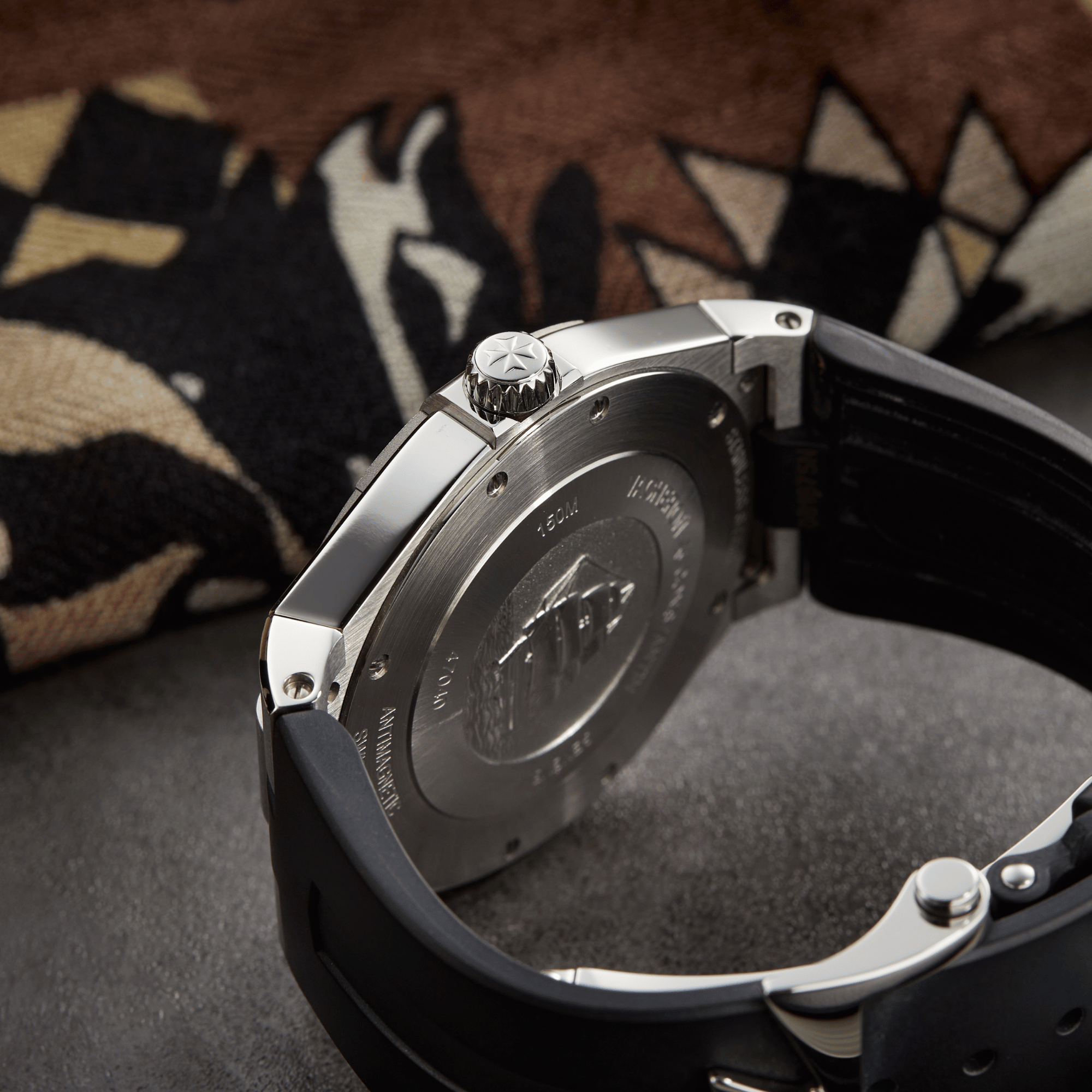 Overseas Deep Stream Steel Grey Dial 42mm Product Image