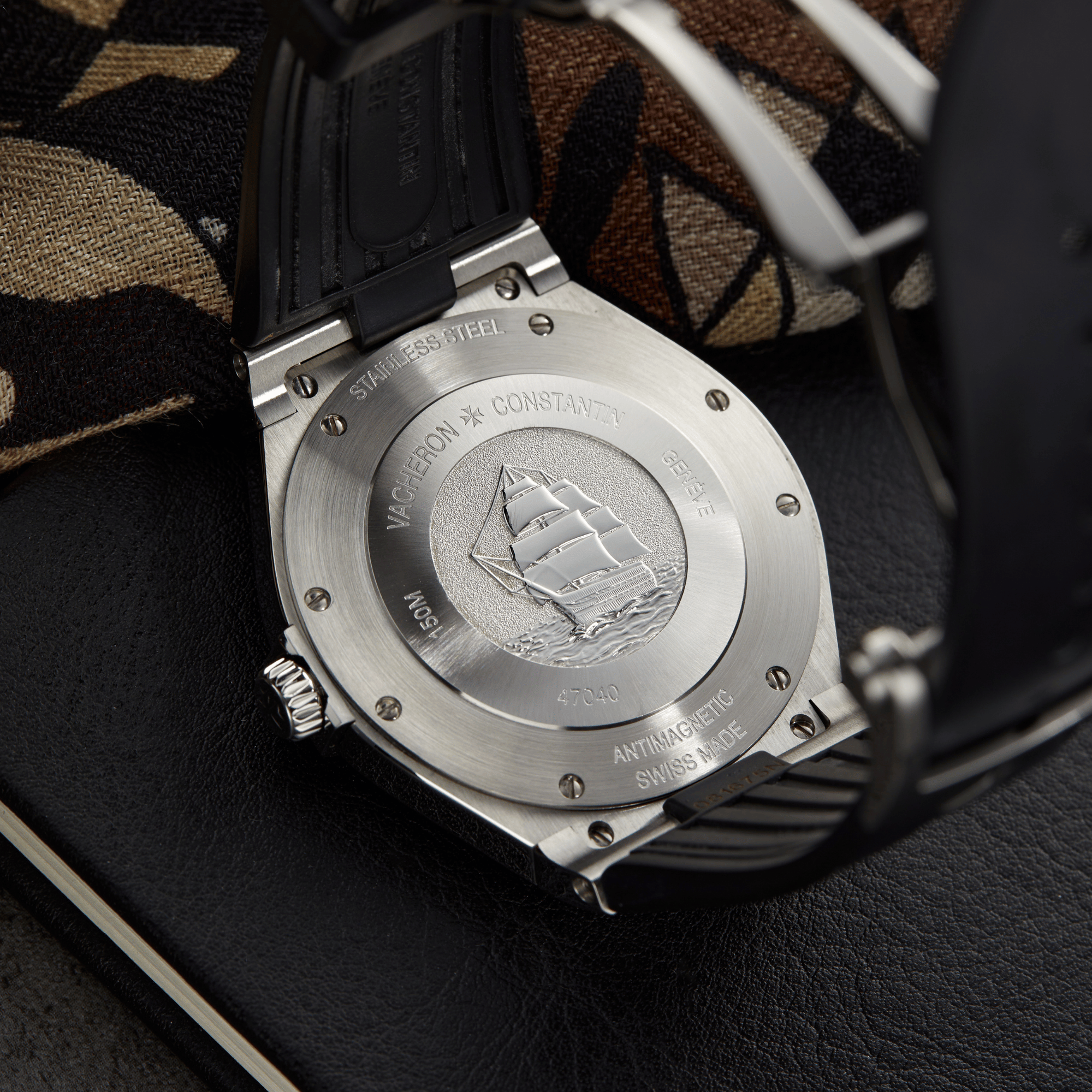 Overseas Deep Stream Steel Grey Dial 42mm Product Image