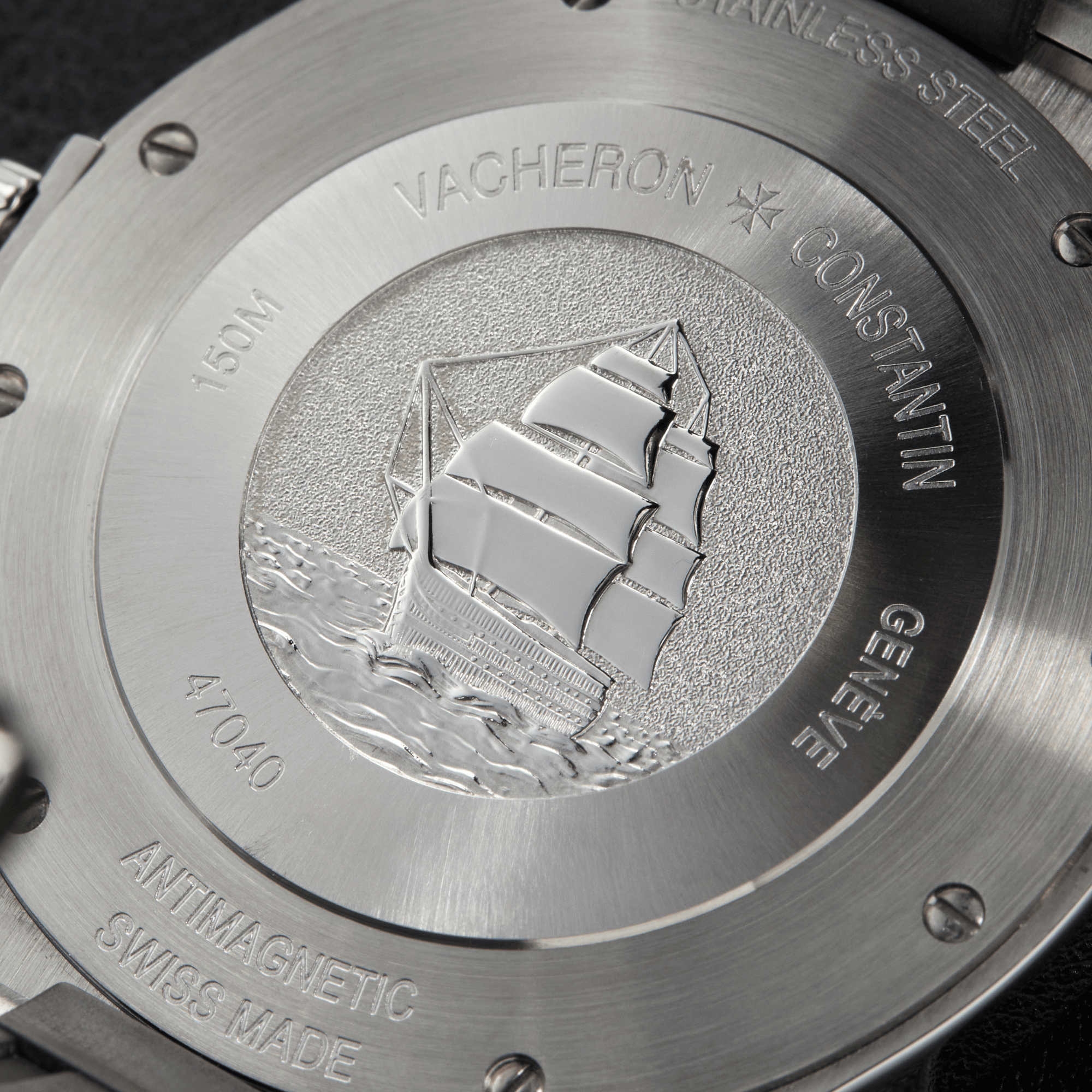 Overseas Deep Stream Steel Grey Dial 42mm Product Image
