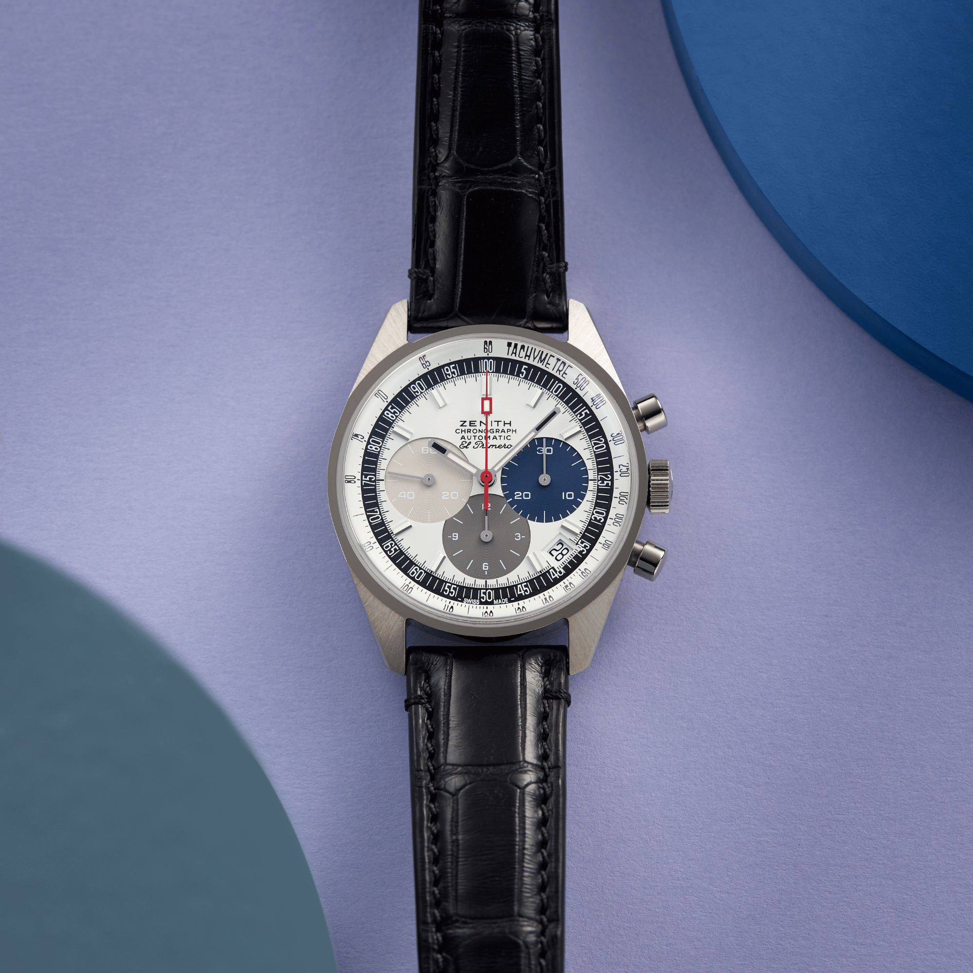 Revival El Primero A6 50th Anniversary White Gold White Dial 38mm Product Image 1