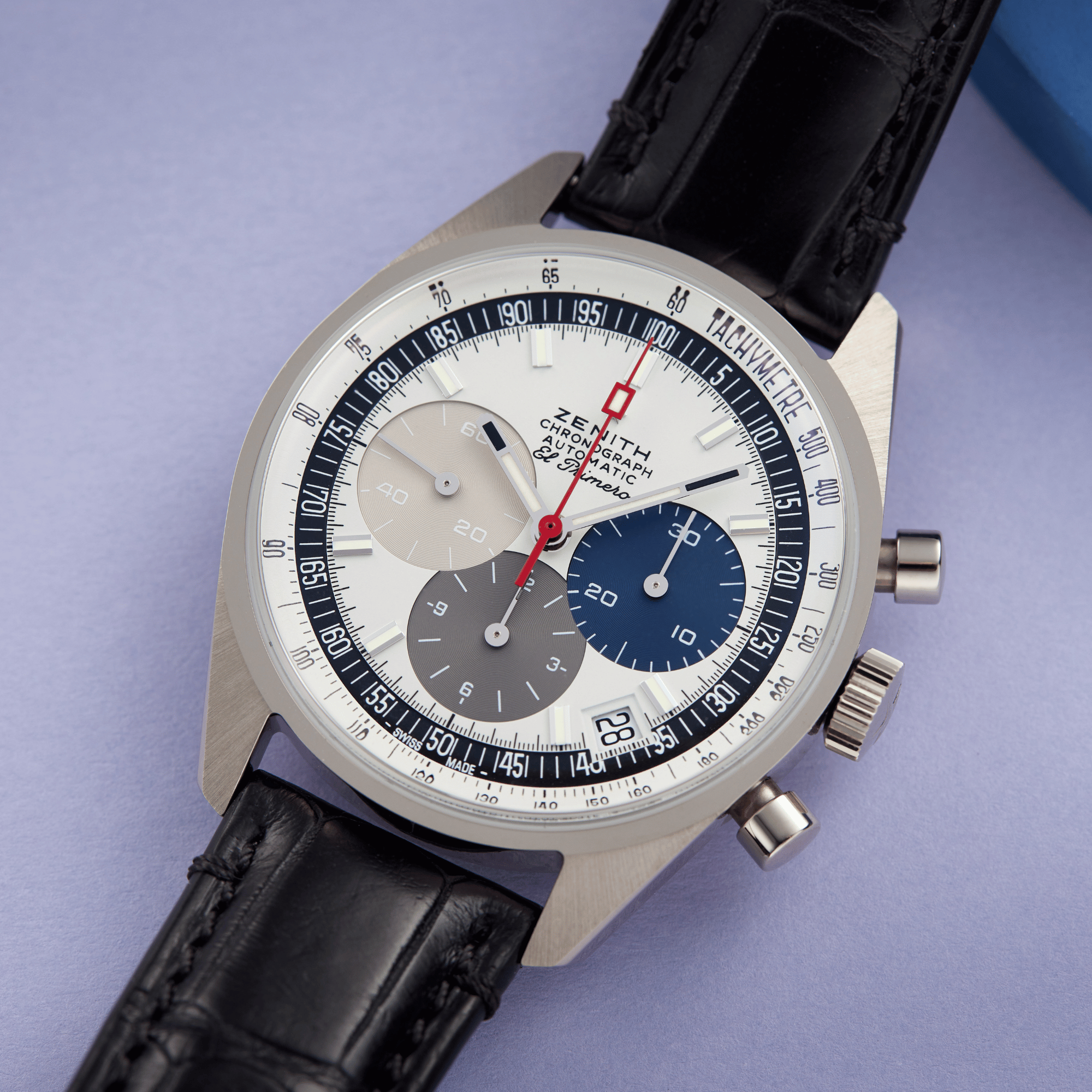 Revival El Primero A6 50th Anniversary White Gold White Dial 38mm Product Image 3