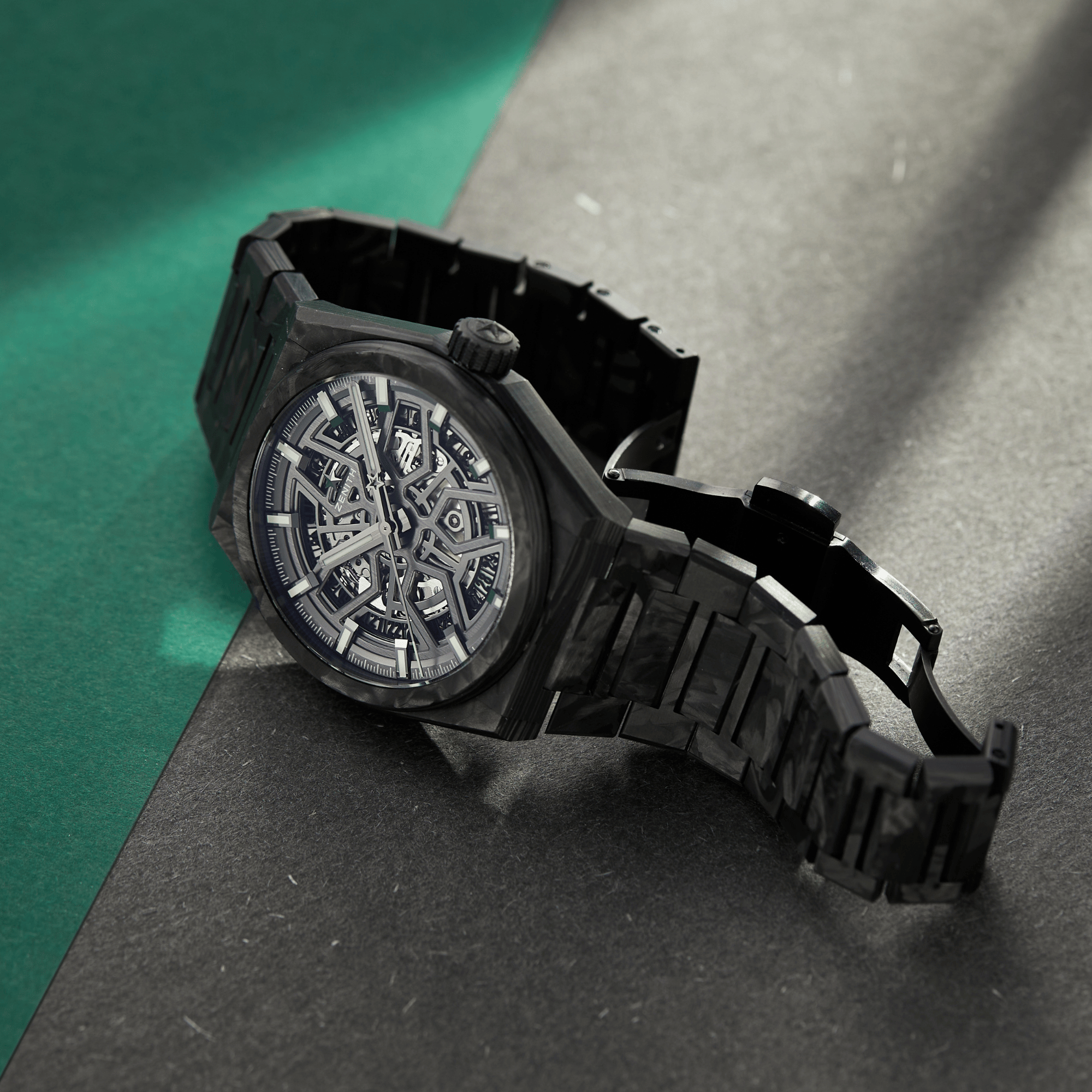 Defy Classic Carbon Skeleton Dial 41mm Product Image 17