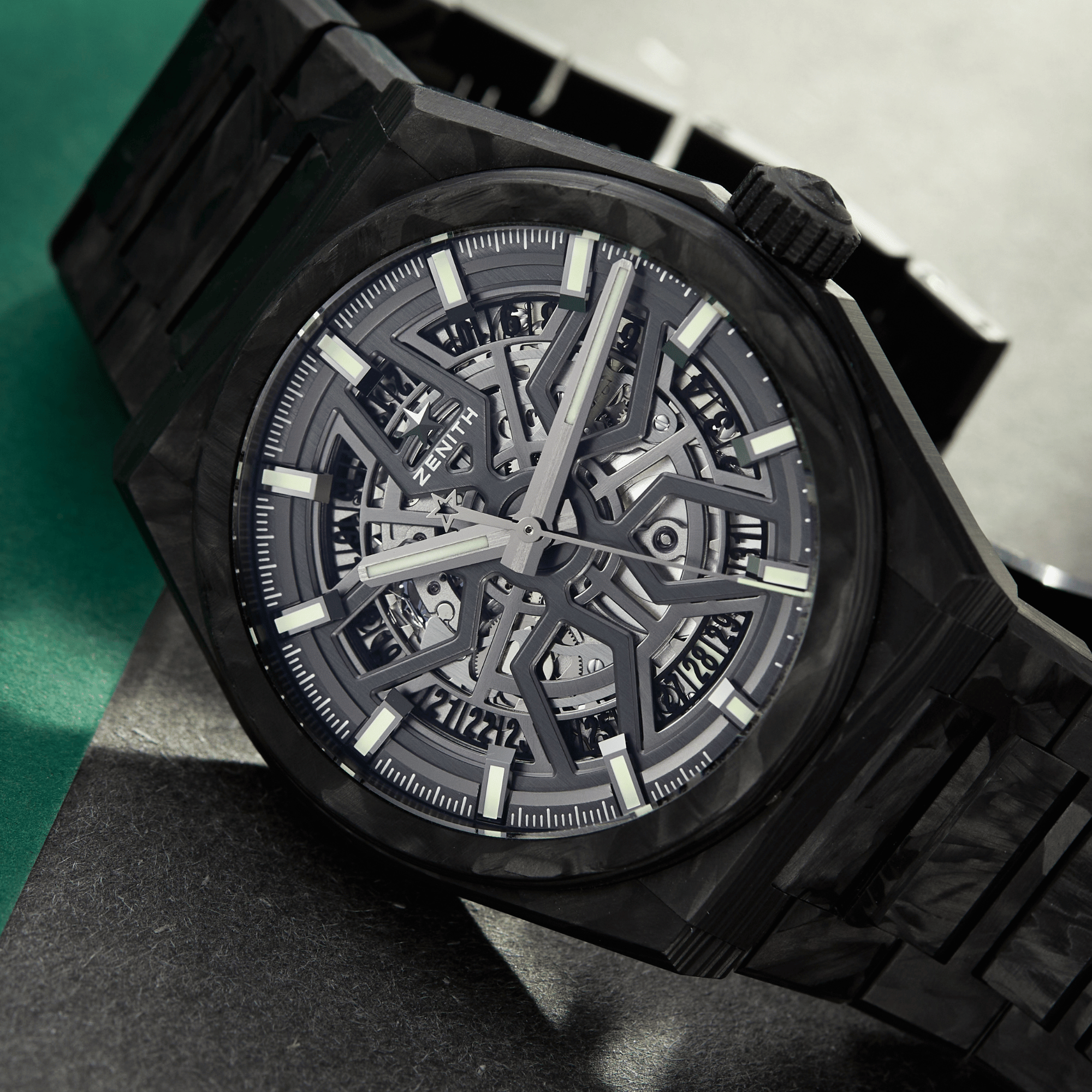 Defy Classic Carbon Skeleton Dial 41mm Product Image 19