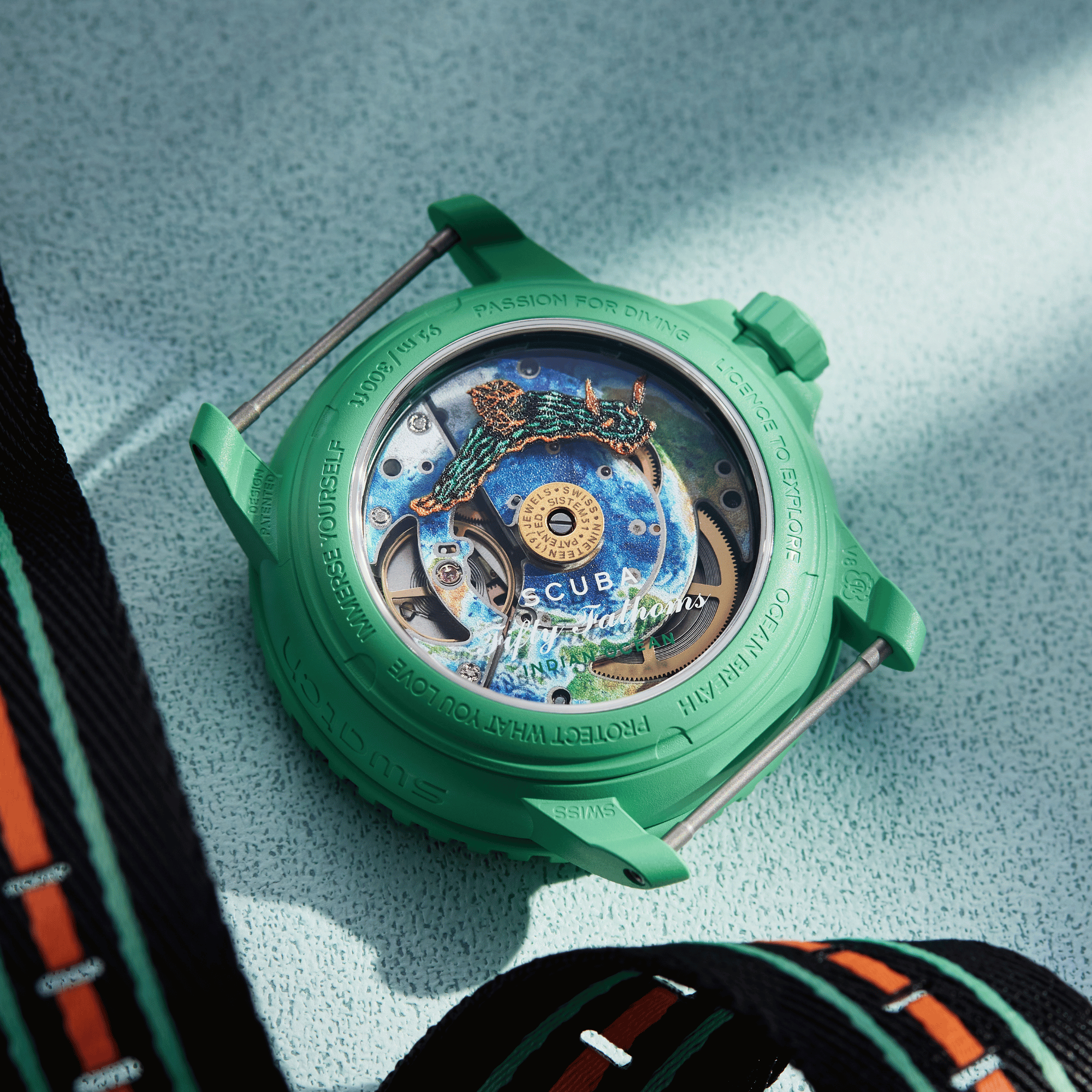 Fifty Fathoms Blancpain x Swatch Indian Ocean 42mm Product Image 4
