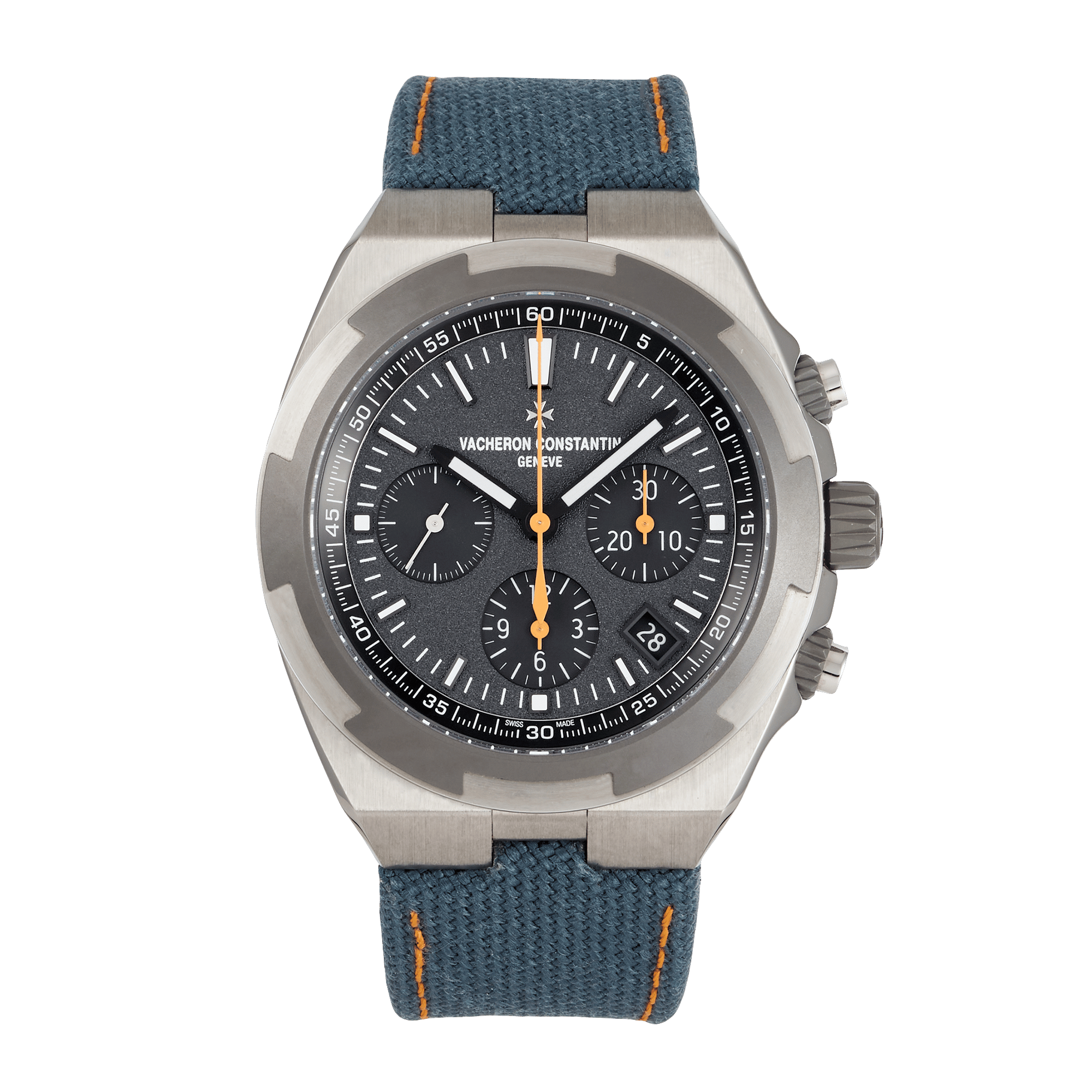 Overseas Everest Chronograph Titanium & Steel Grey Dial 43mm Product Image