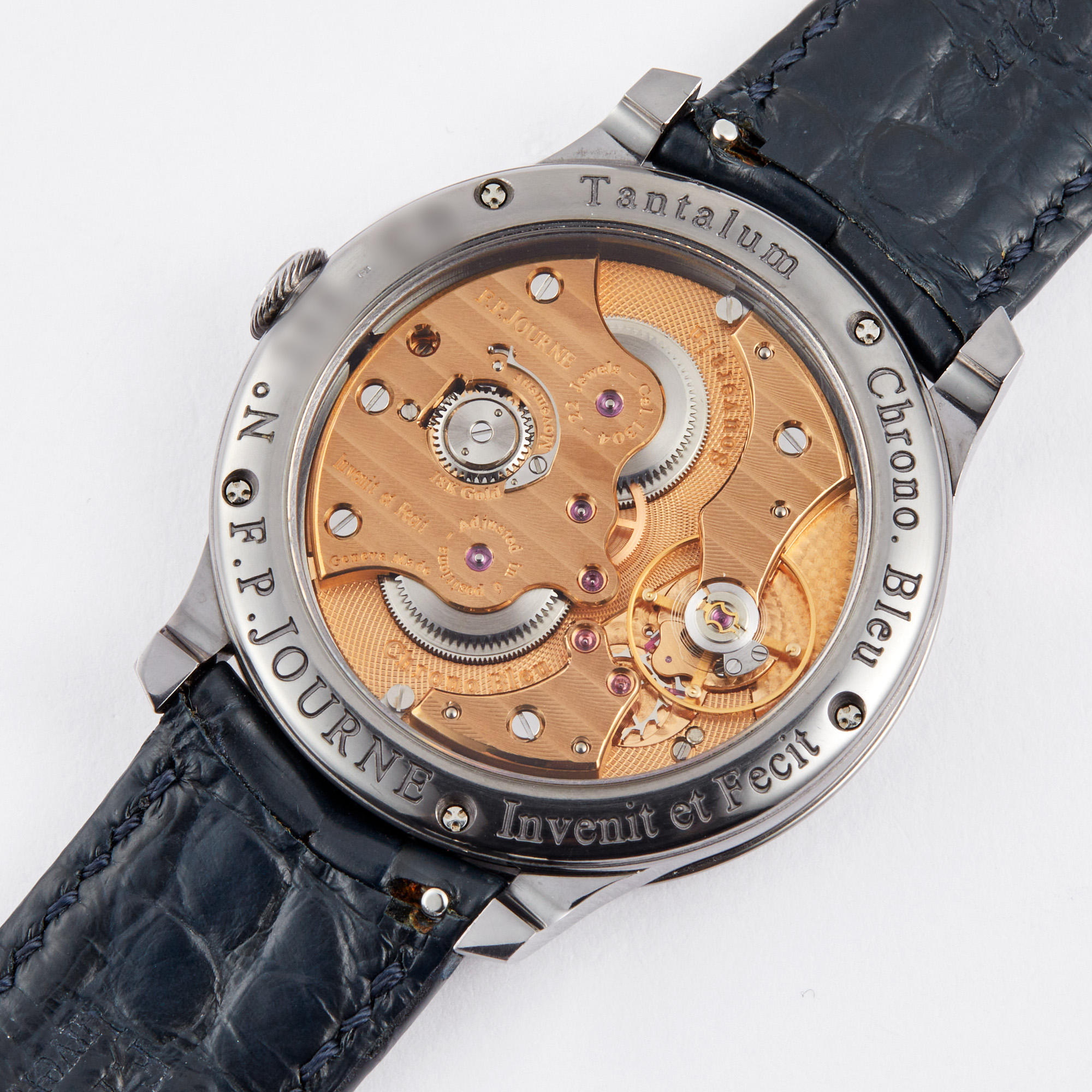 Chronometre Chronomètre Bleu Tantalum Blue Dial 39mm Product Image 6