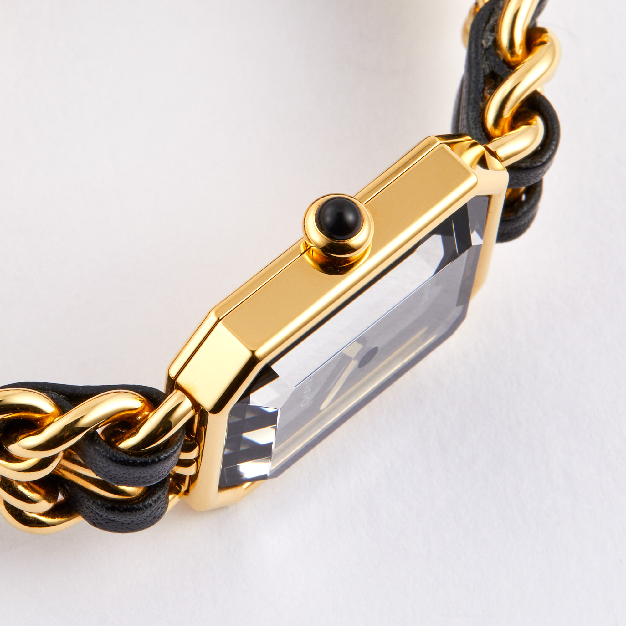 Premiere Medium Yellow Gold Plated & Steel Black Dial 20mm Product Image 3