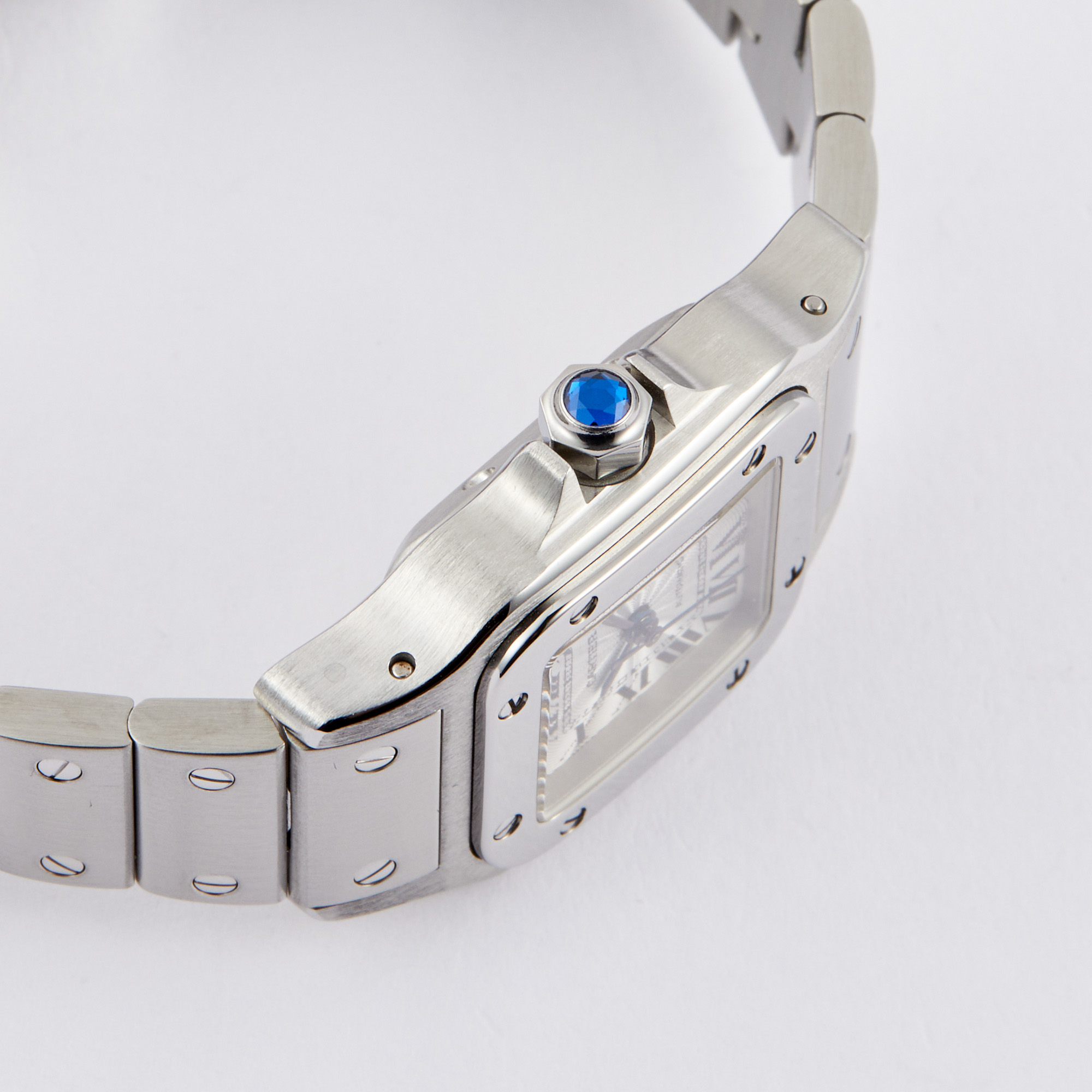 Santos Galbee Steel Silver Dial 24mm Product Image 3