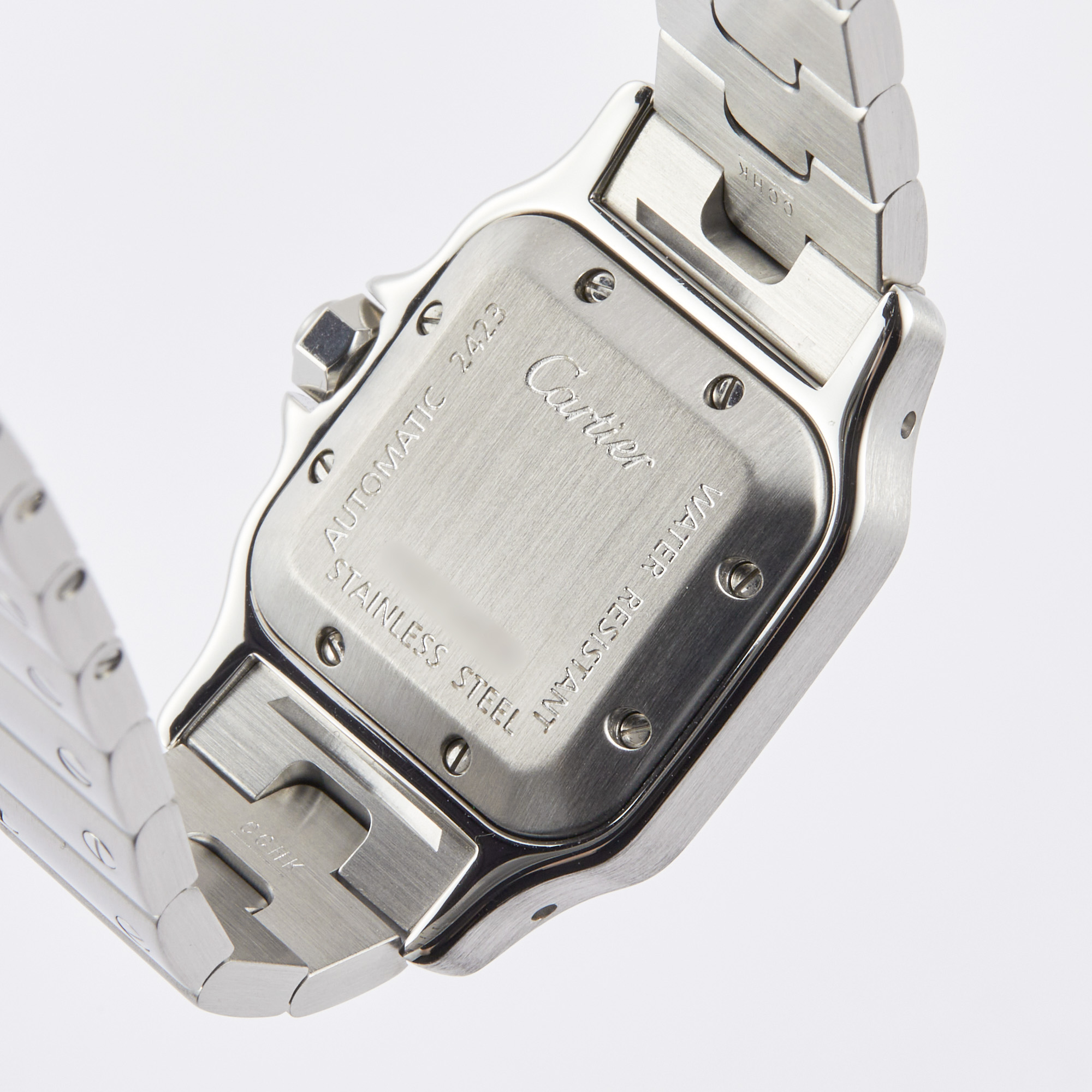 Santos Galbee Steel Silver Dial 24mm Product Image 6