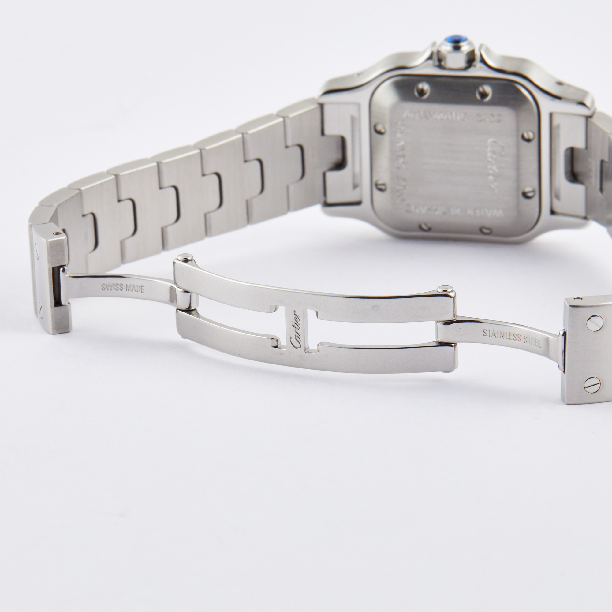 Santos Galbee Steel Silver Dial 24mm Product Image 7