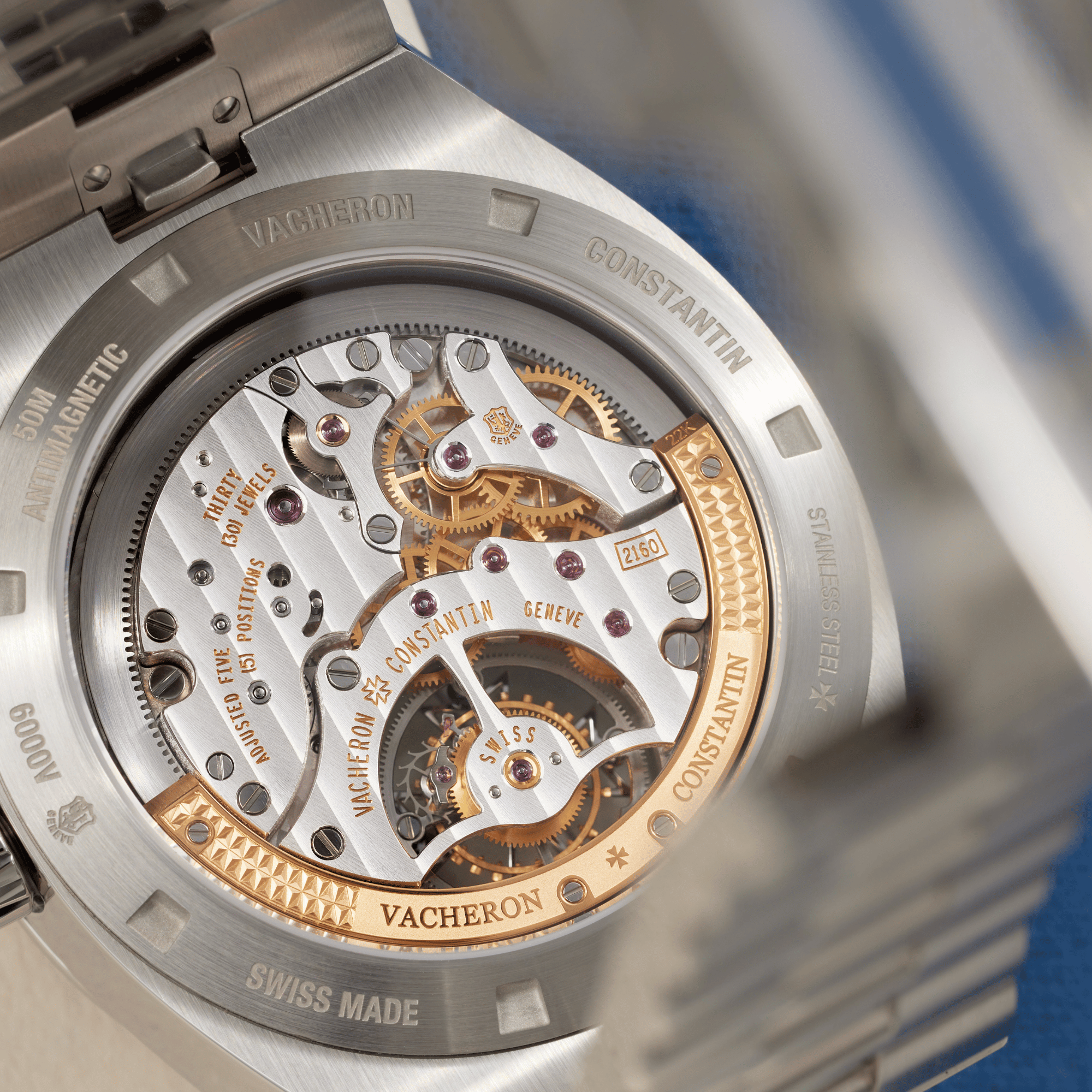 Overseas Tourbillon Steel Blue Dial 42mm Product Image