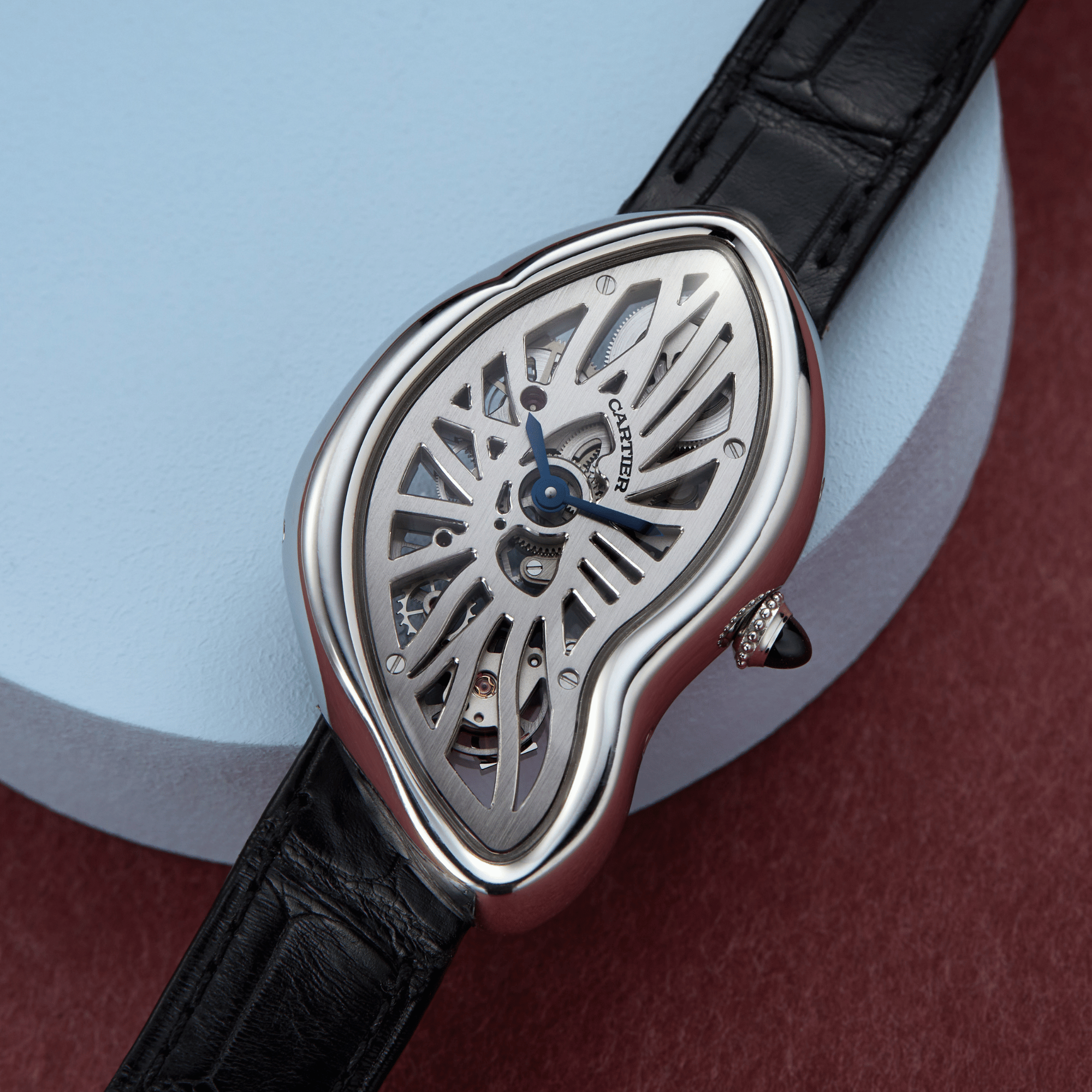 Crash de Cartier Platinum Skeleton Dial 28mm Product Image