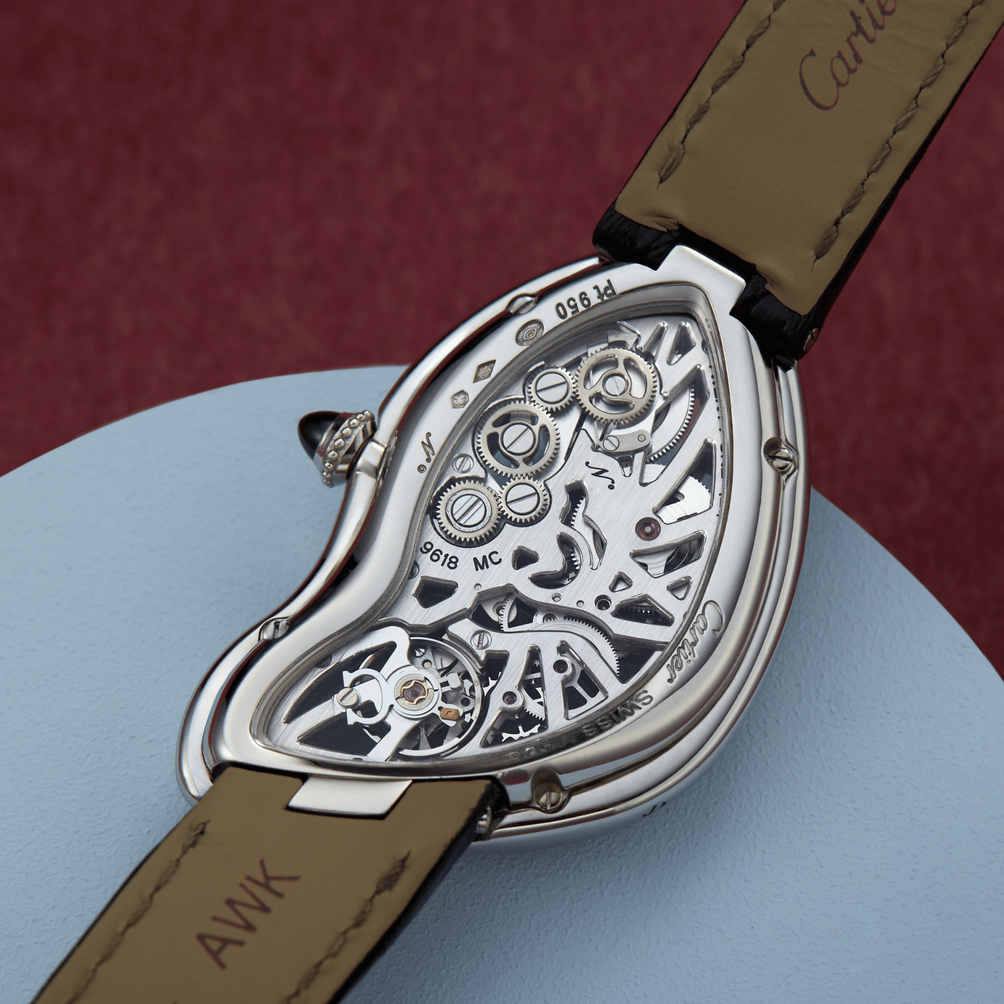 Crash de Cartier Platinum Skeleton Dial 28mm Product Image