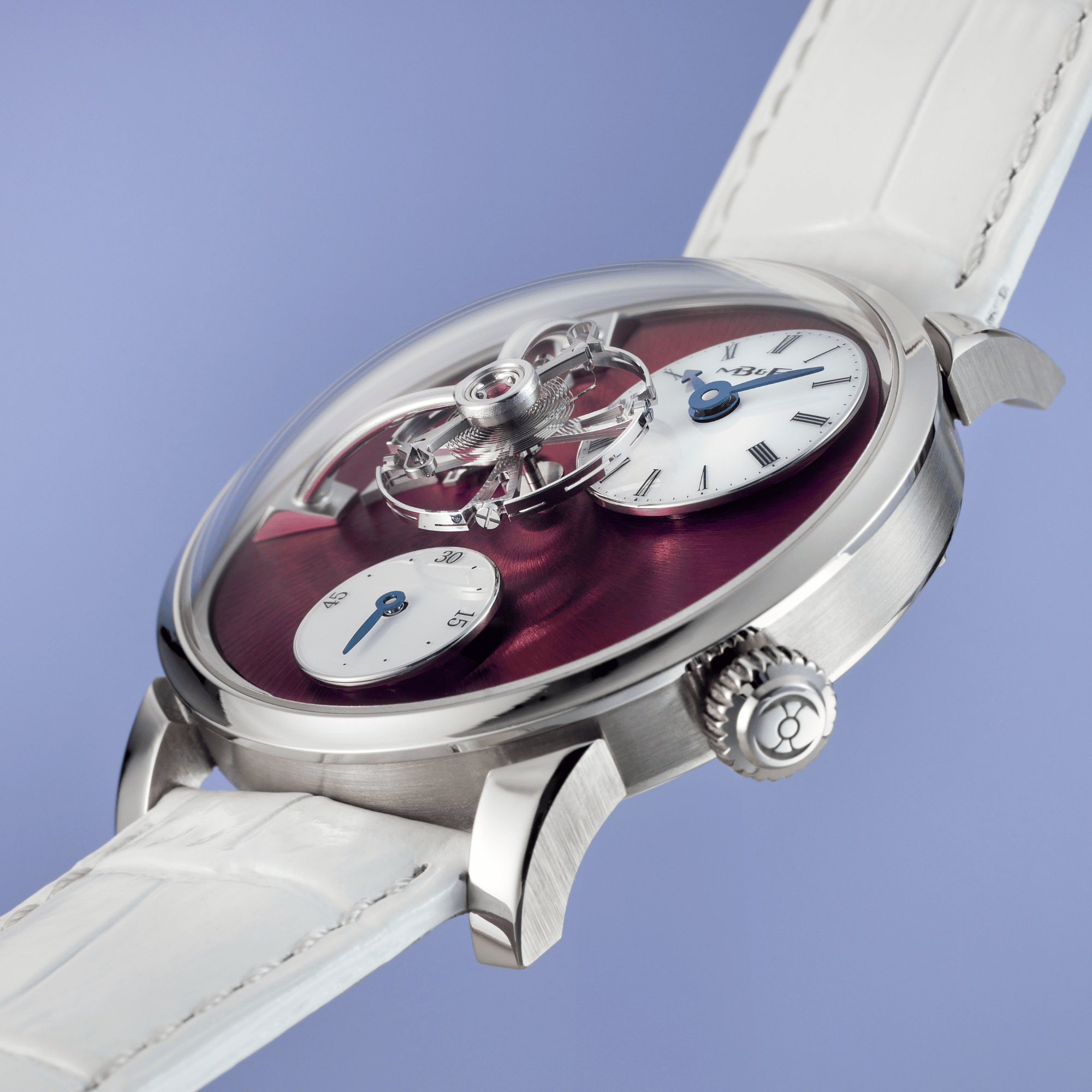 Legacy Machine 101 White Gold Purple Dial 40mm Product Image