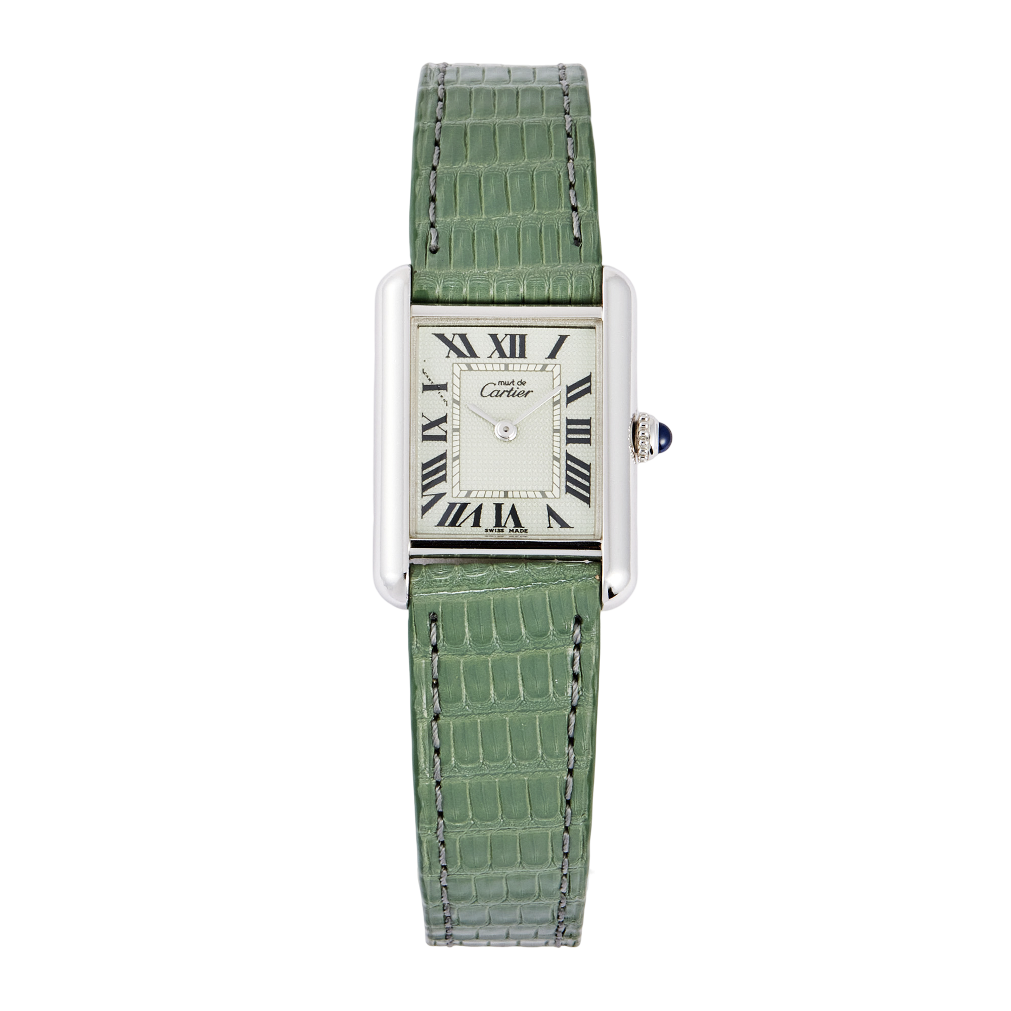 Tank Must Special Edition Silver Light Green Dial 22mm Product Image