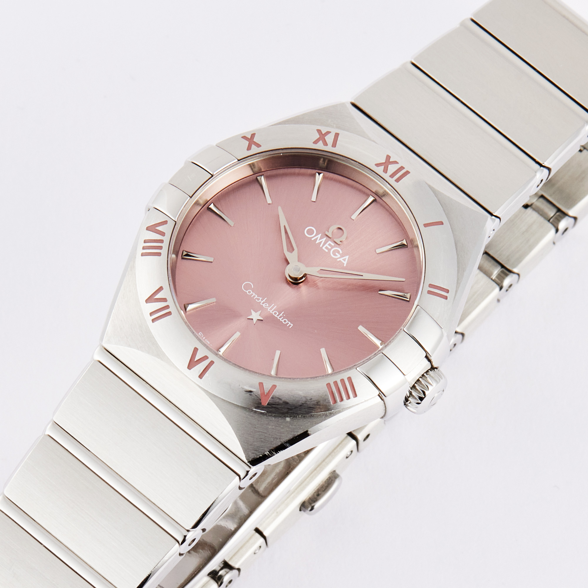 Constellation Manhattan Steel Pink Dial 28mm Product Image 1