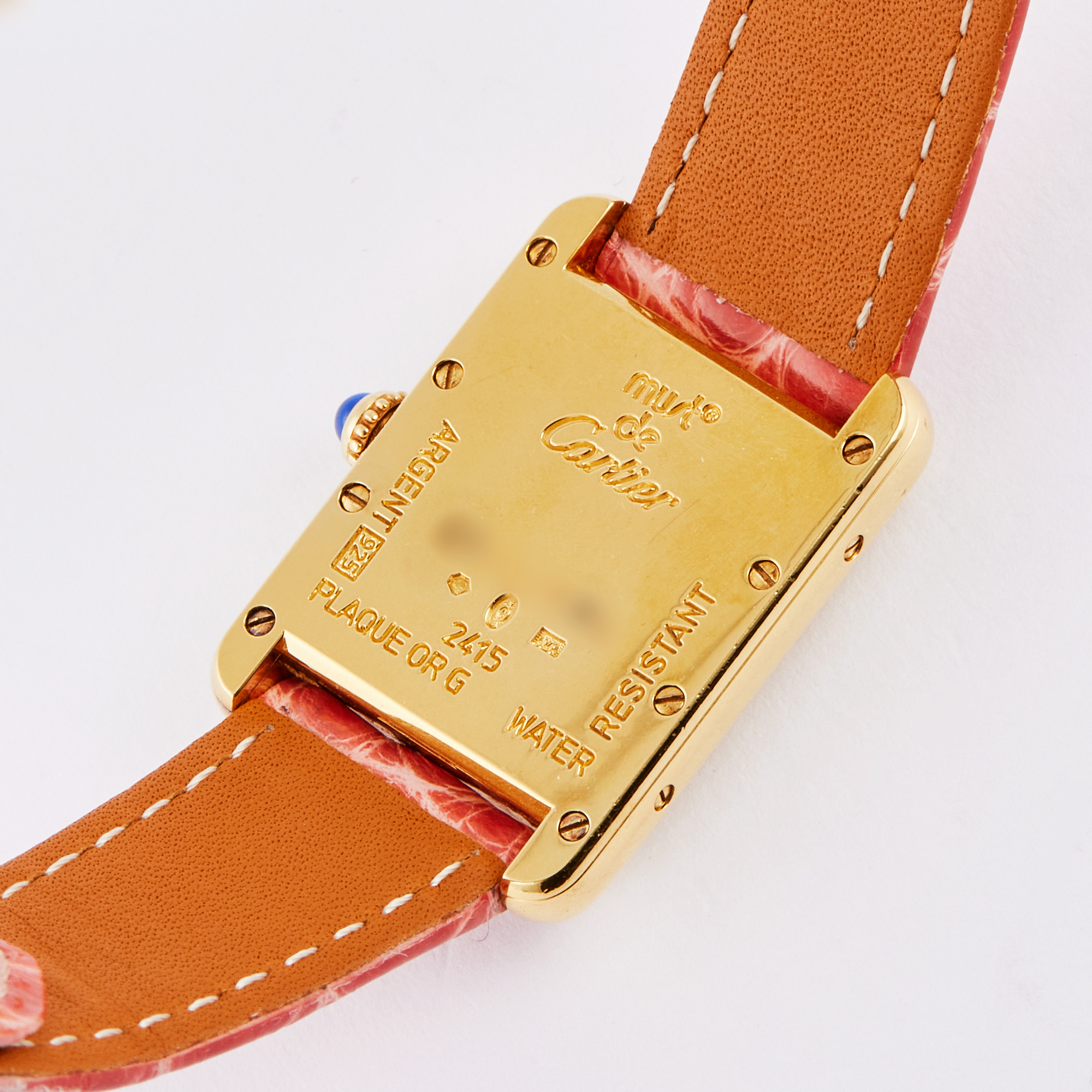 Tank Must Small Silver Gilt Beige Dial 20mm Product Image 6