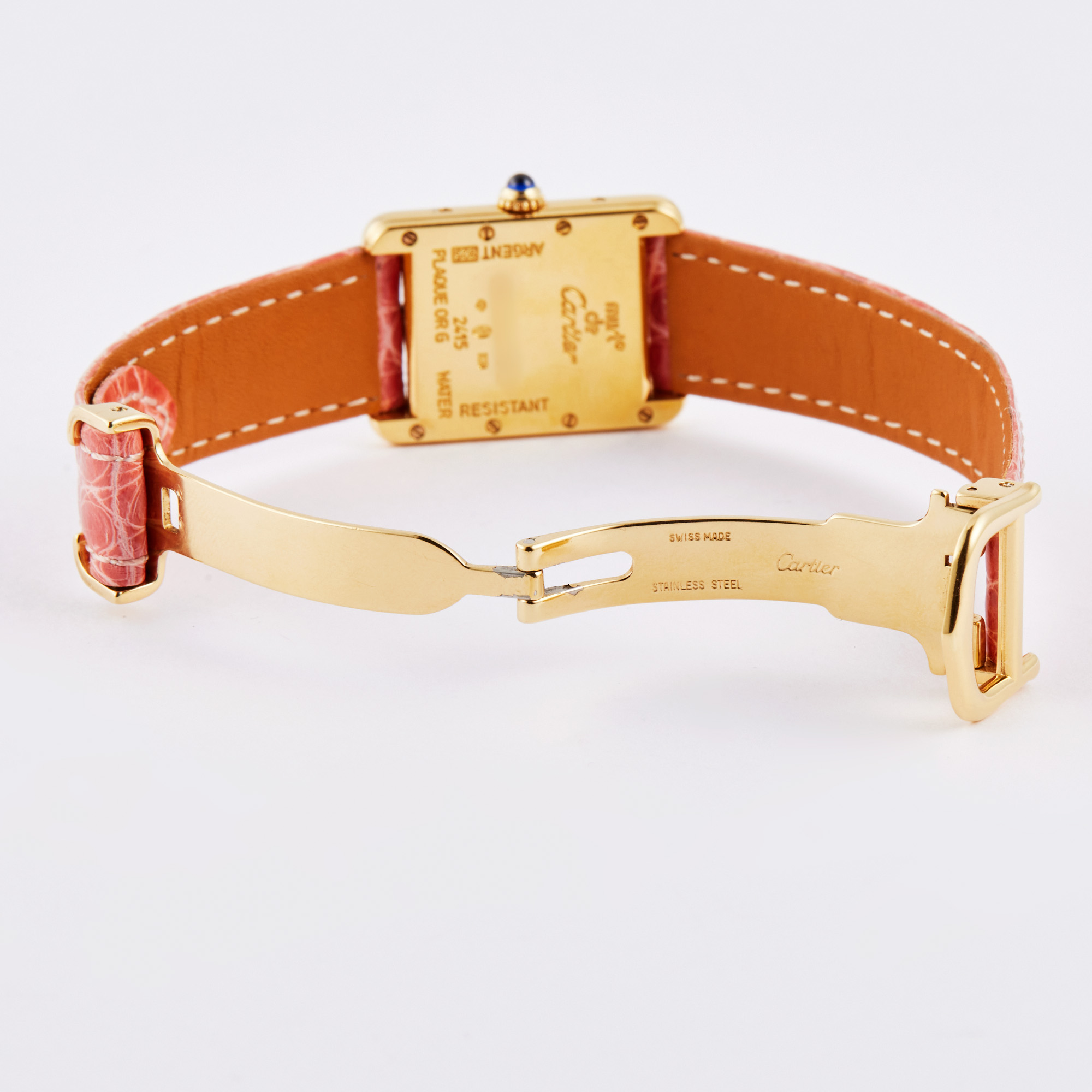 Tank Must Small Silver Gilt Beige Dial 20mm Product Image 7
