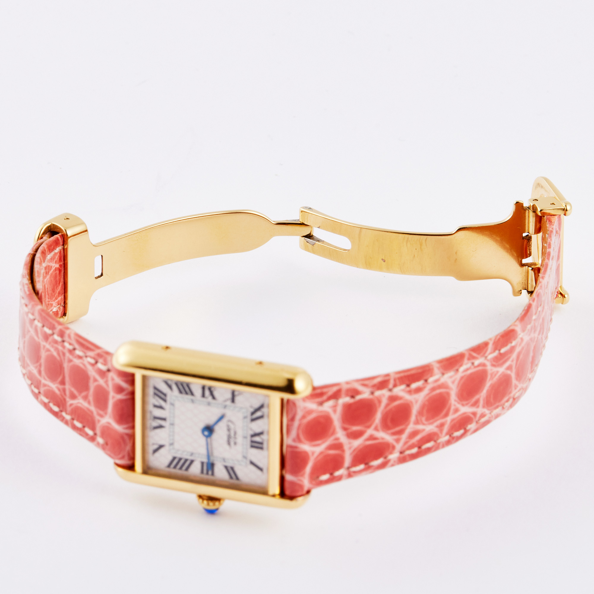 Tank Must Small Silver Gilt Beige Dial 20mm Product Image 8