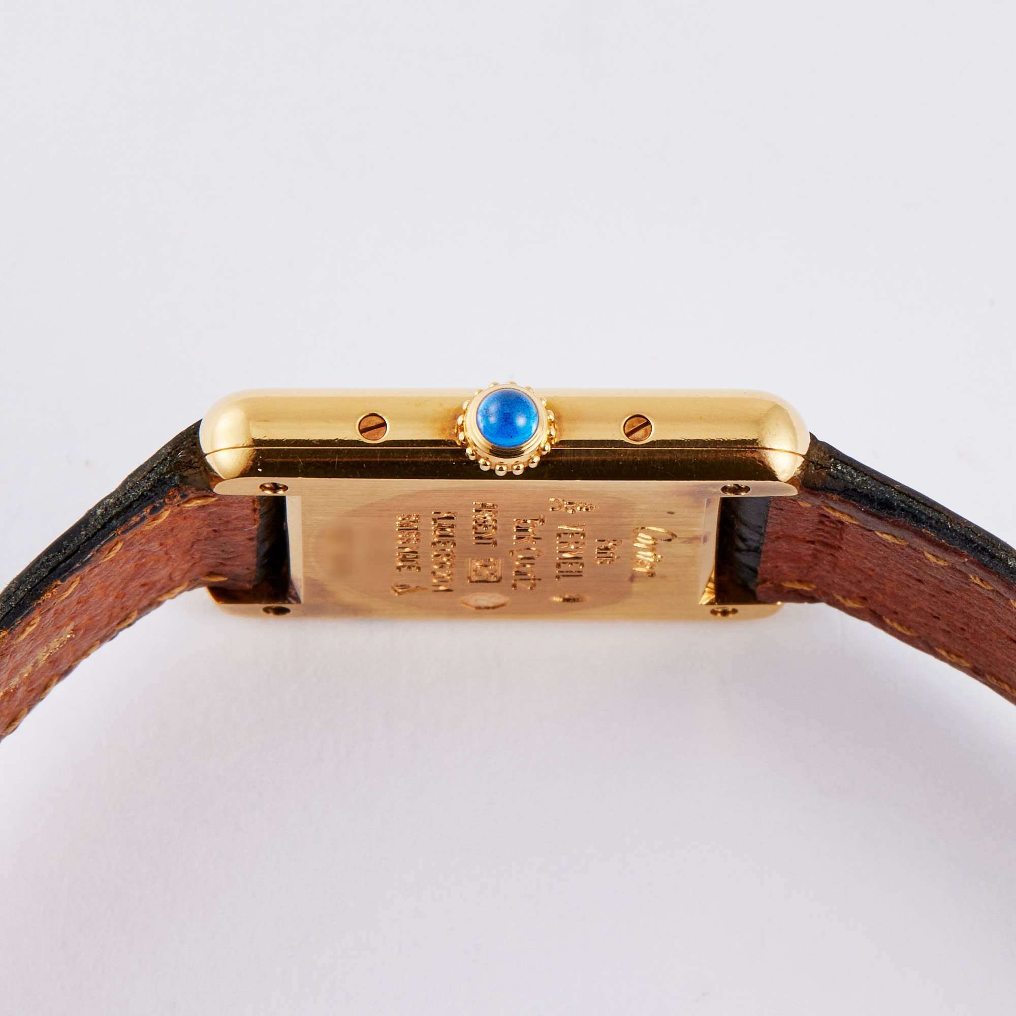 Tank Vermeil Gold Plated Black Dial 20mm Product Image 4