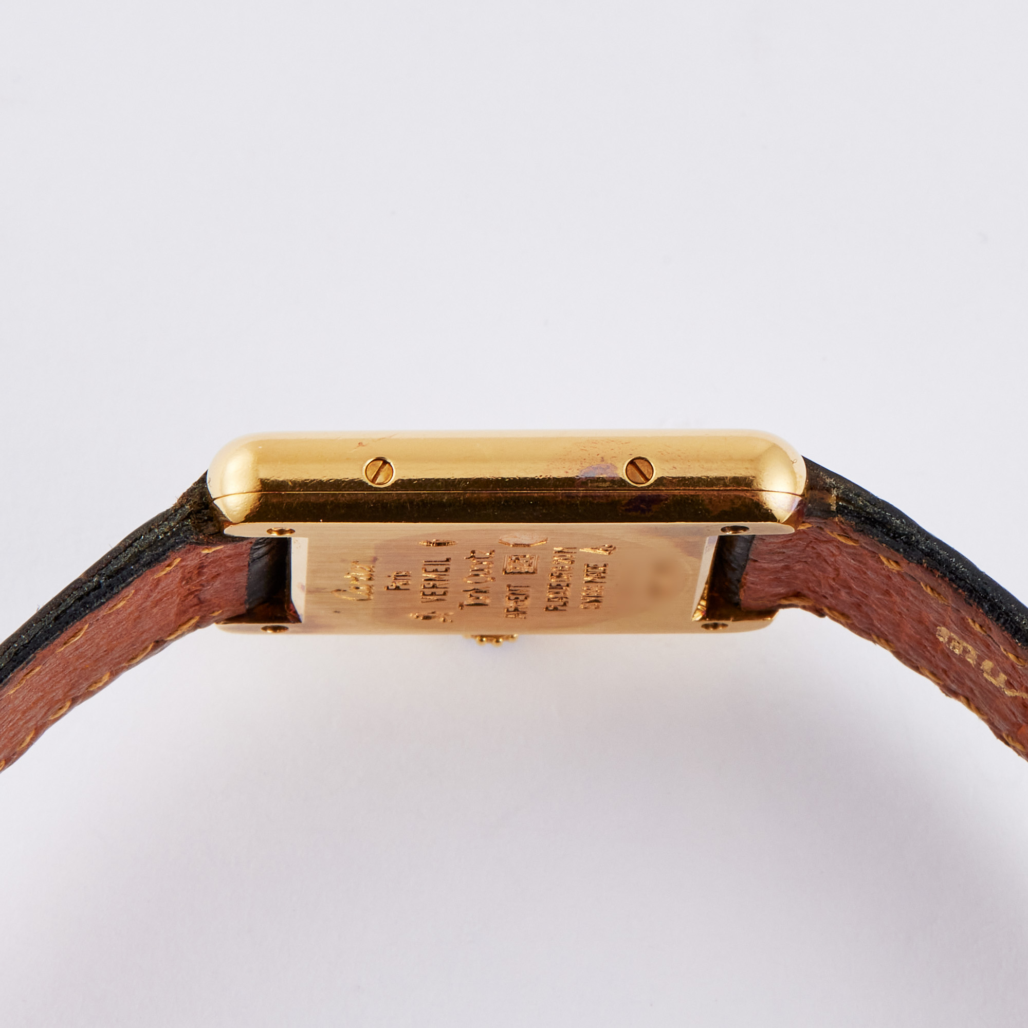 Tank Vermeil Gold Plated Black Dial 20mm Product Image 5