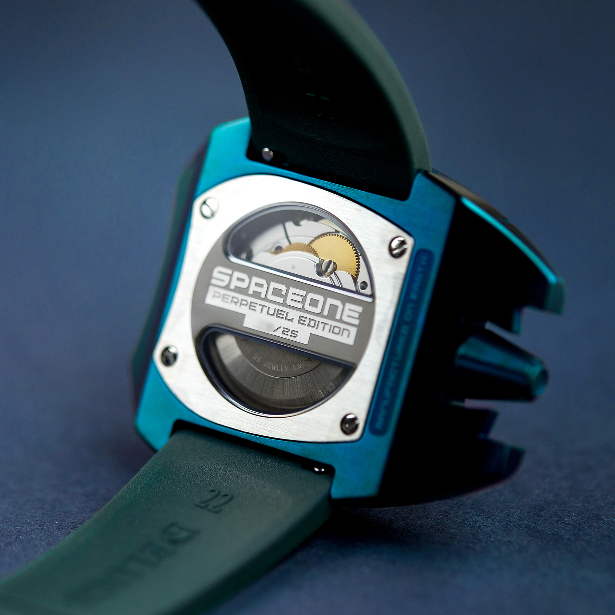 Spaceone x Perpetuel Jumping Hour Titanium Limited Edition Product Image