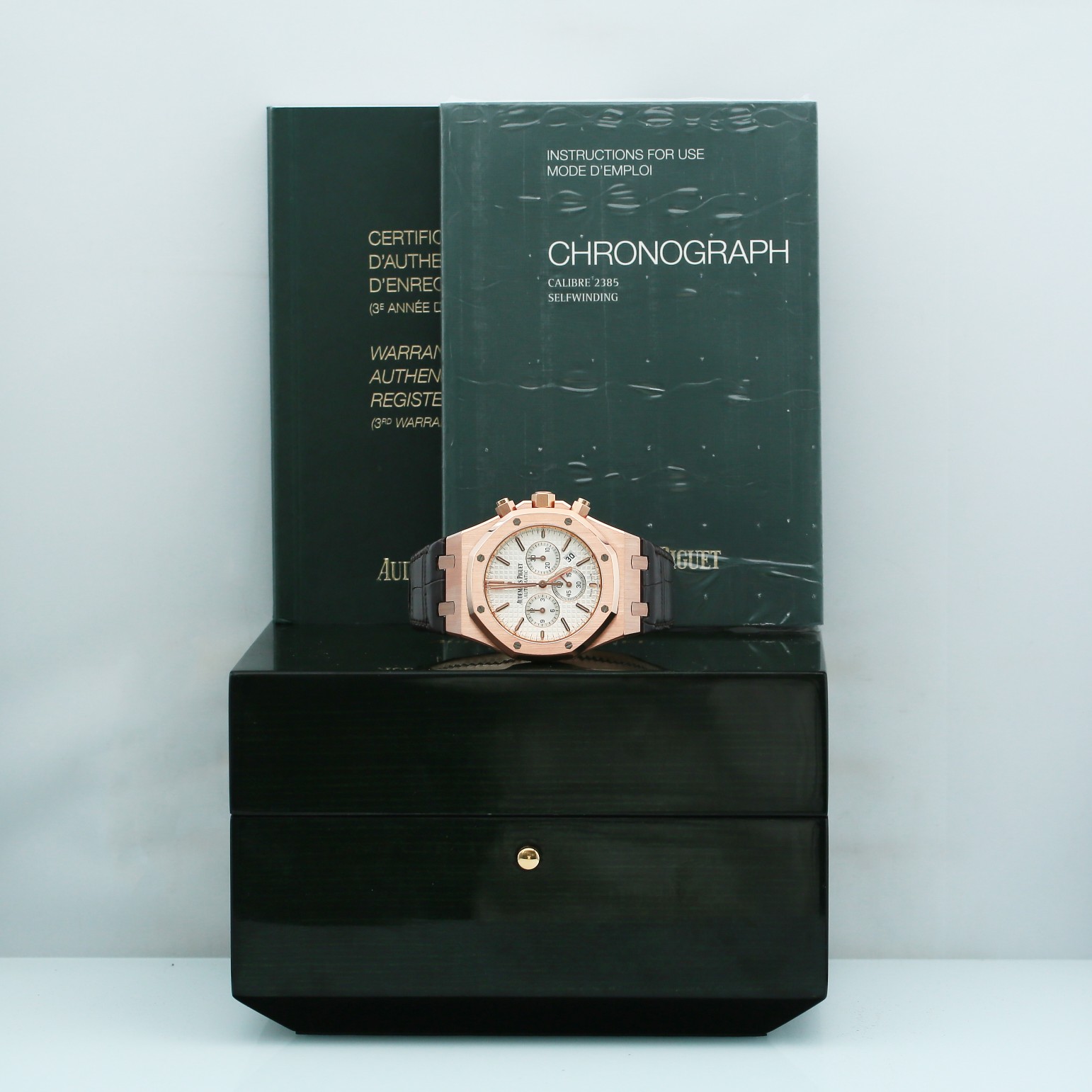 Royal Oak Chronograph Rose Gold Silver Dial 41mm Product Image 7