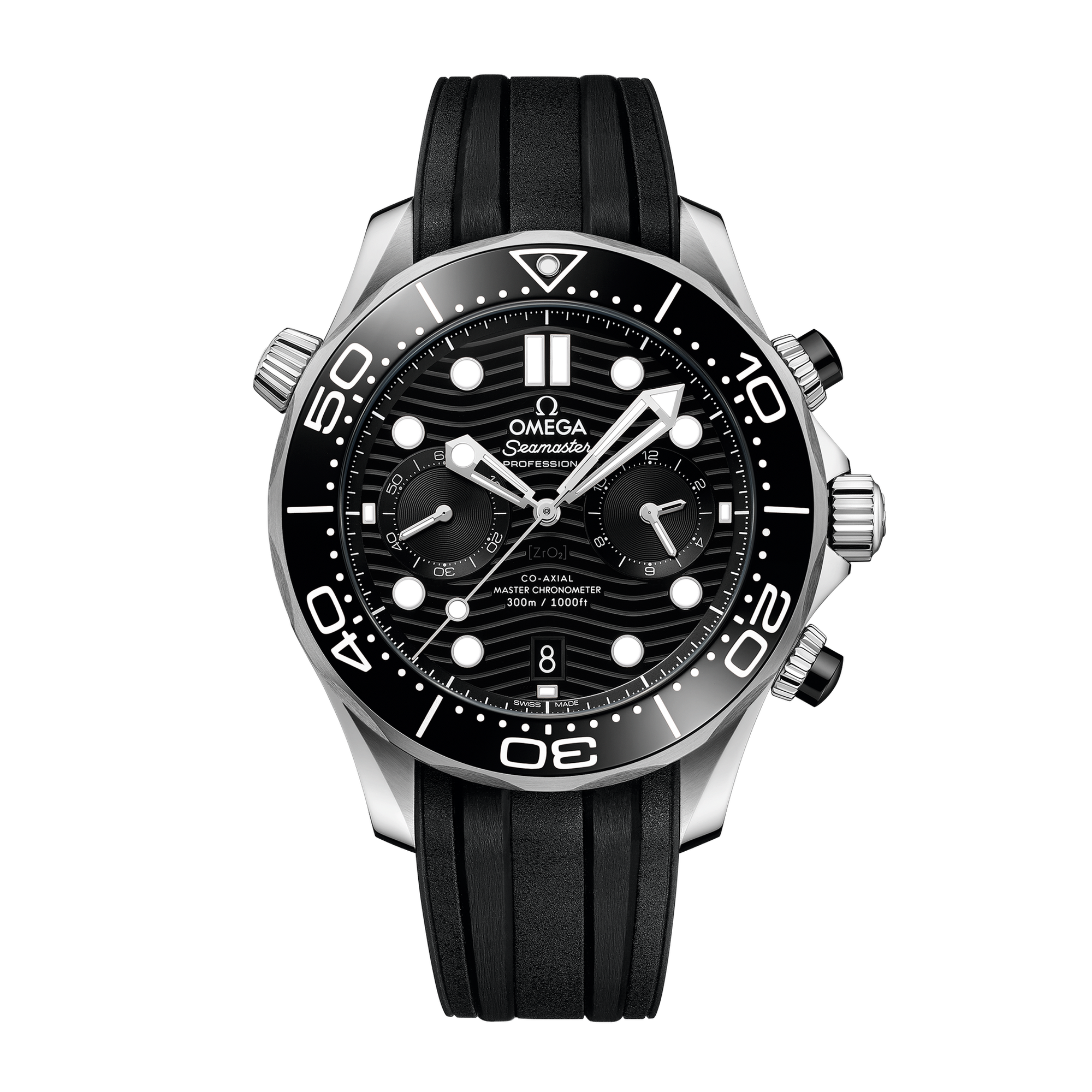 Seamaster Diver 300m Chronograph Steel Black Dial 44mm Product Image