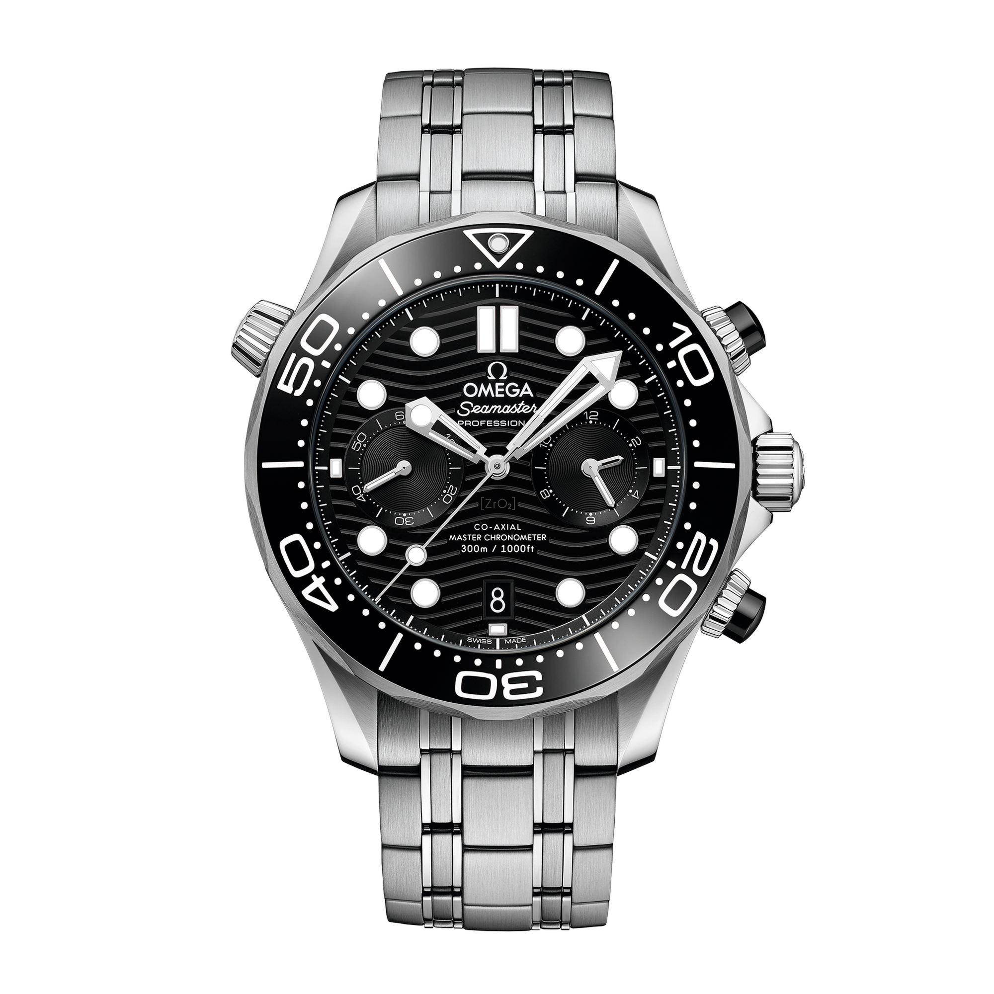Omega Seamaster Diver 300m Steel Chronograph Black Dial 44mm Omega Seamaster Diver 300m Steel Chronograph Black Dial 44mm