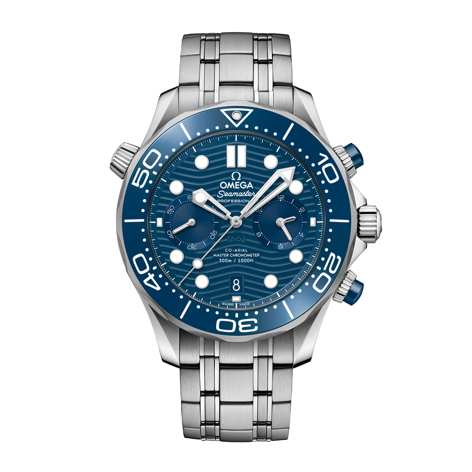 Seamaster Diver 300m Chronograph Steel Blue Dial 44mm Product Image